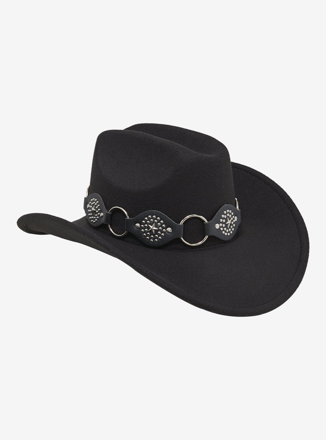 Star Studs O-Ring Cowboy Hat, , hi-res