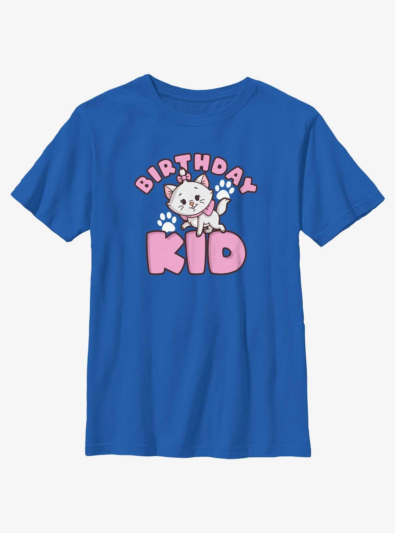 Disney The Aristocats Marie Birthday Kid Youth T-Shirt, ROYAL, hi-res