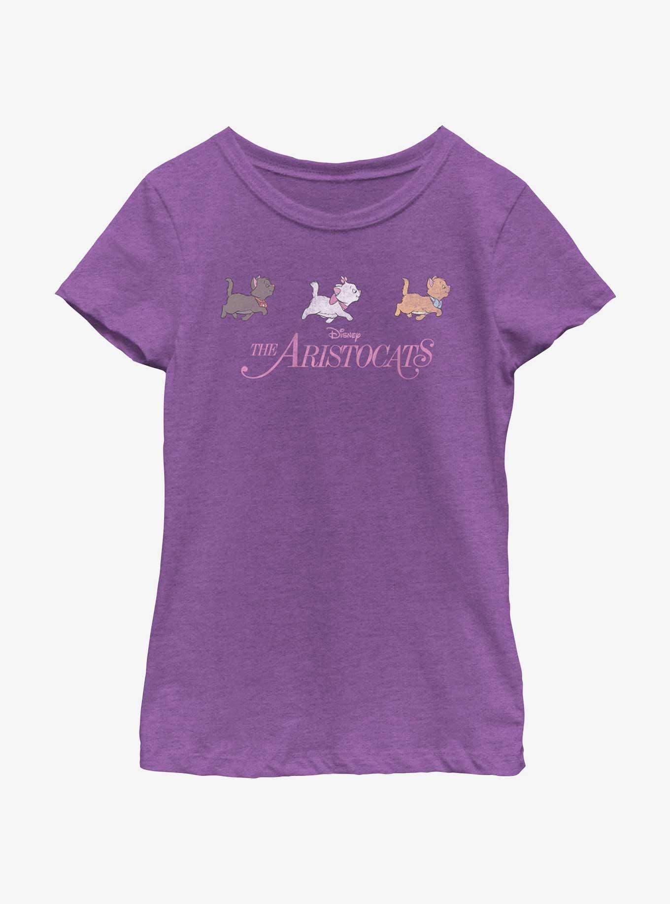 Disney The Aristocats Walk Group In Line Youth Girls T-Shirt, , hi-res