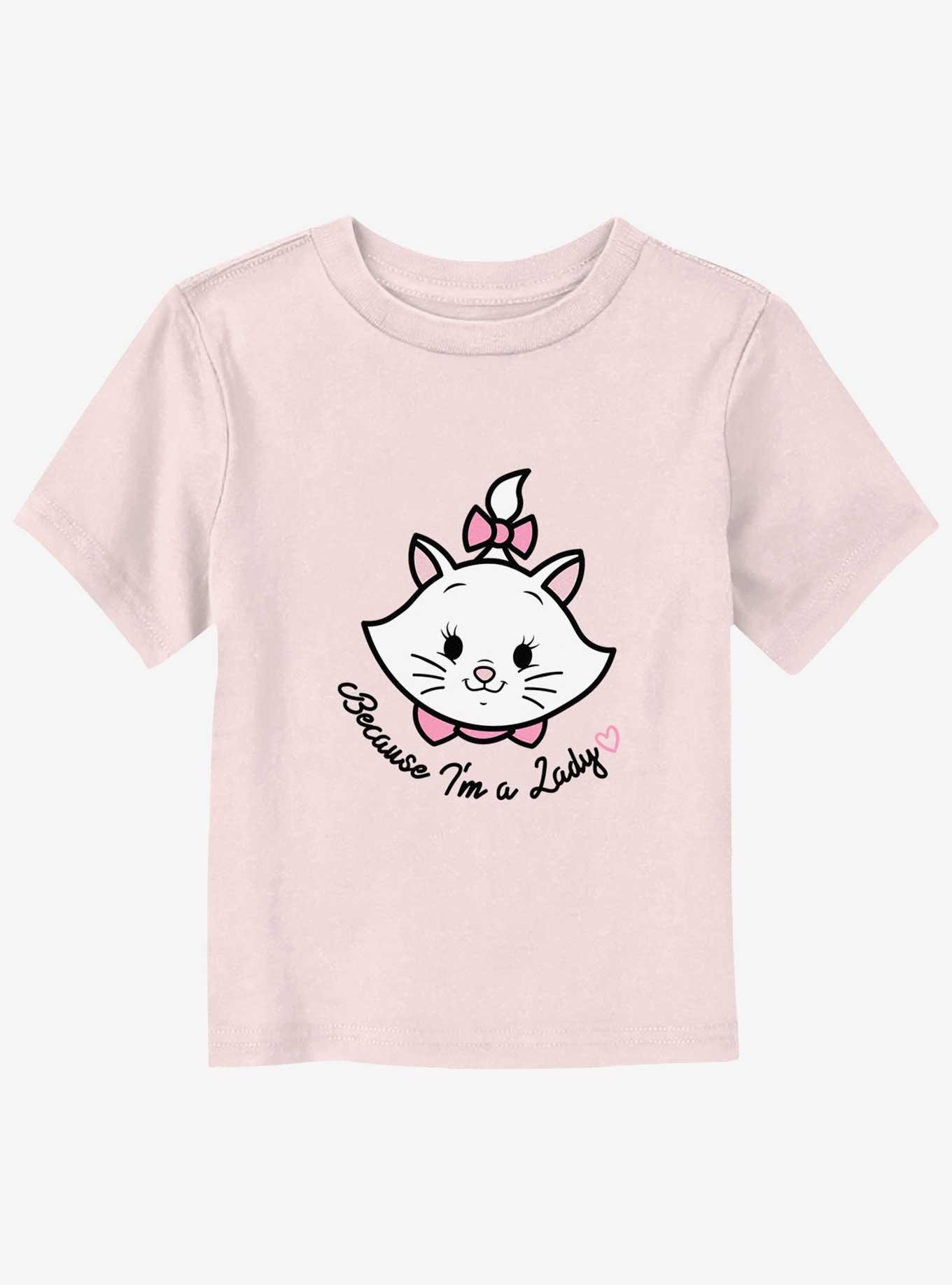 Disney The Aristocats Because Im A Lady Toddler T-Shirt, , hi-res