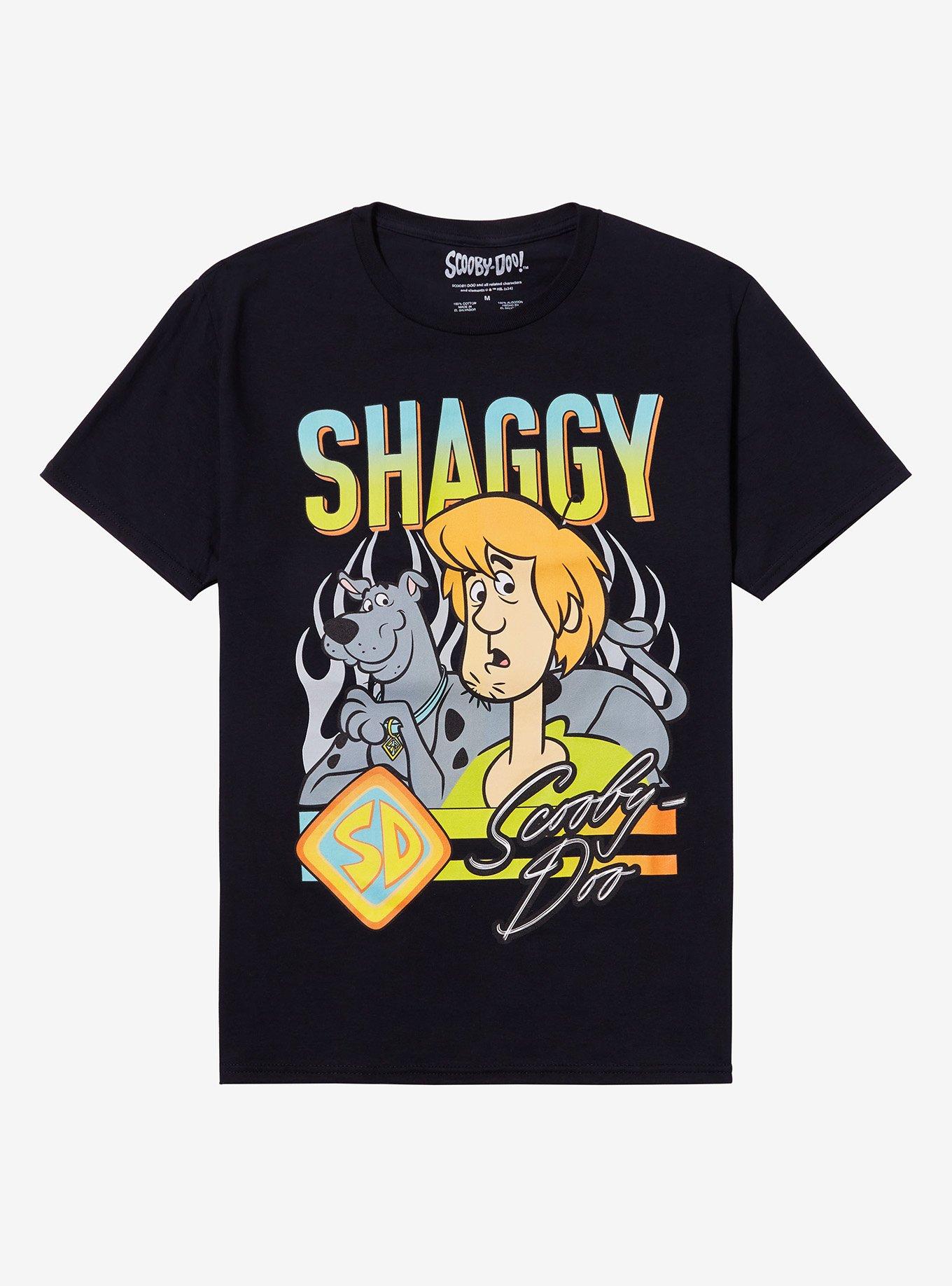 Scooby-Doo! Shaggy Stripe Boyfriend Fit Girls T-Shirt, , hi-res