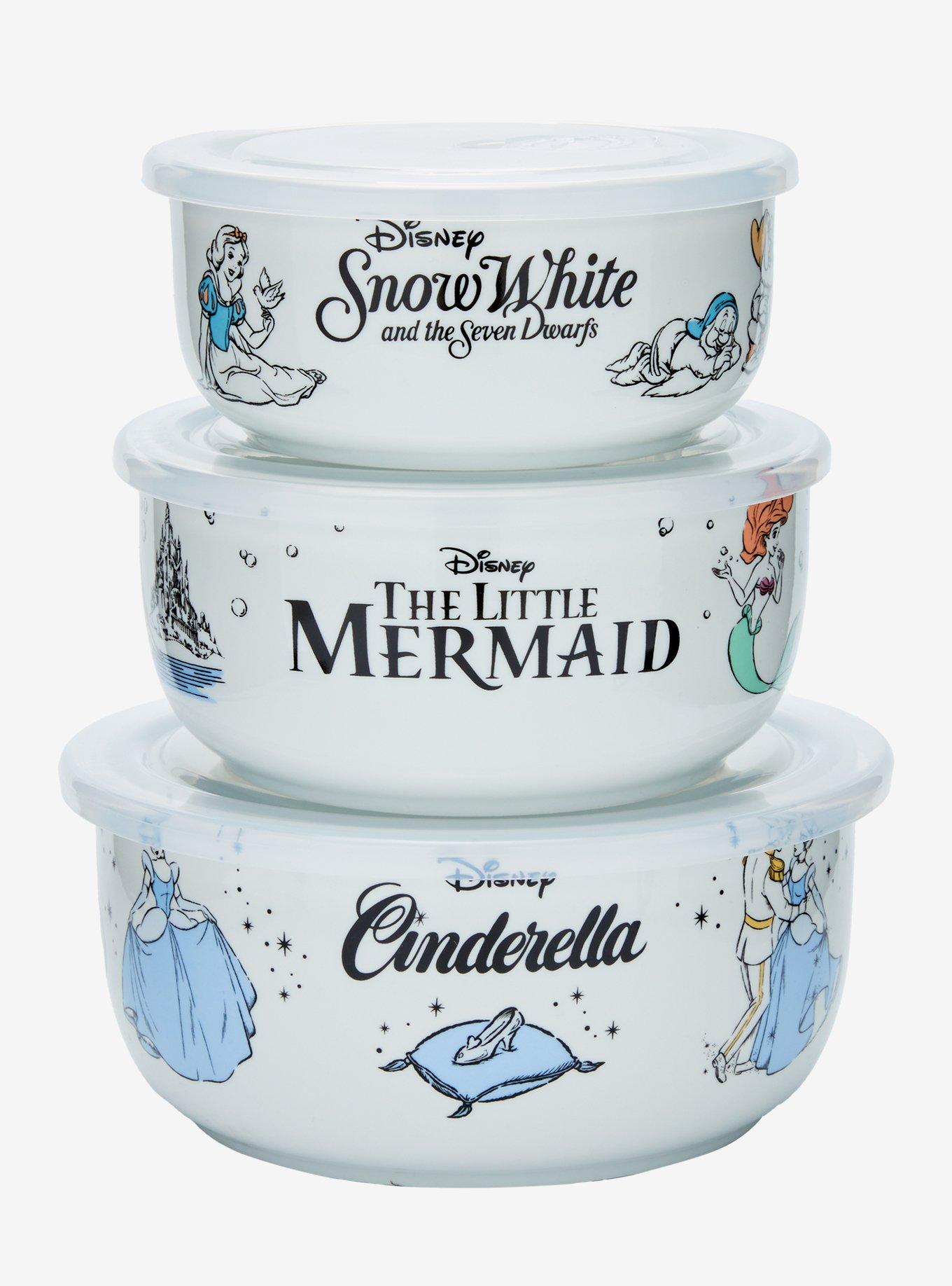 Disney Princess Retro Ceramic Bowl and Lid Set, , hi-res