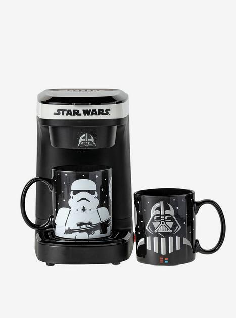 Star Wars Darth Vader & Stormtrooper Coffee Maker with Mugs | Hot
