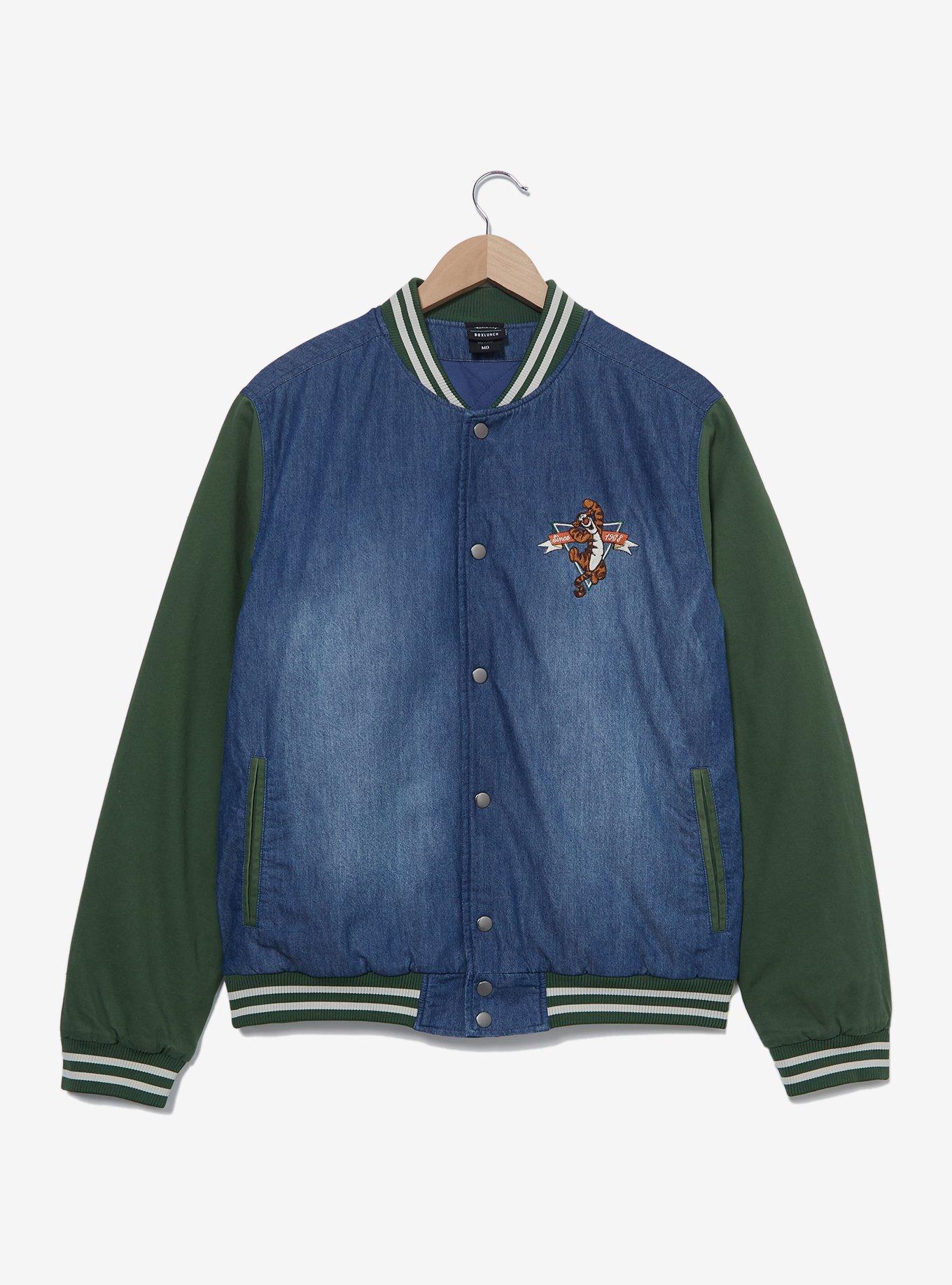 Disney Winnie the Pooh Tigger Denim Bomber Jacket - BoxLunch
