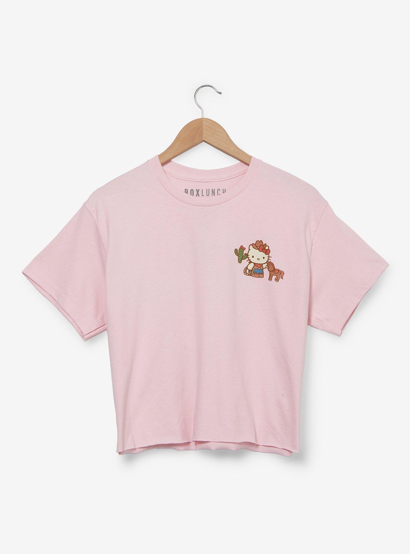 Sanrio Hello Kitty and Friends Howdy Friends Women's Cropped T-Shirt, , hi-res