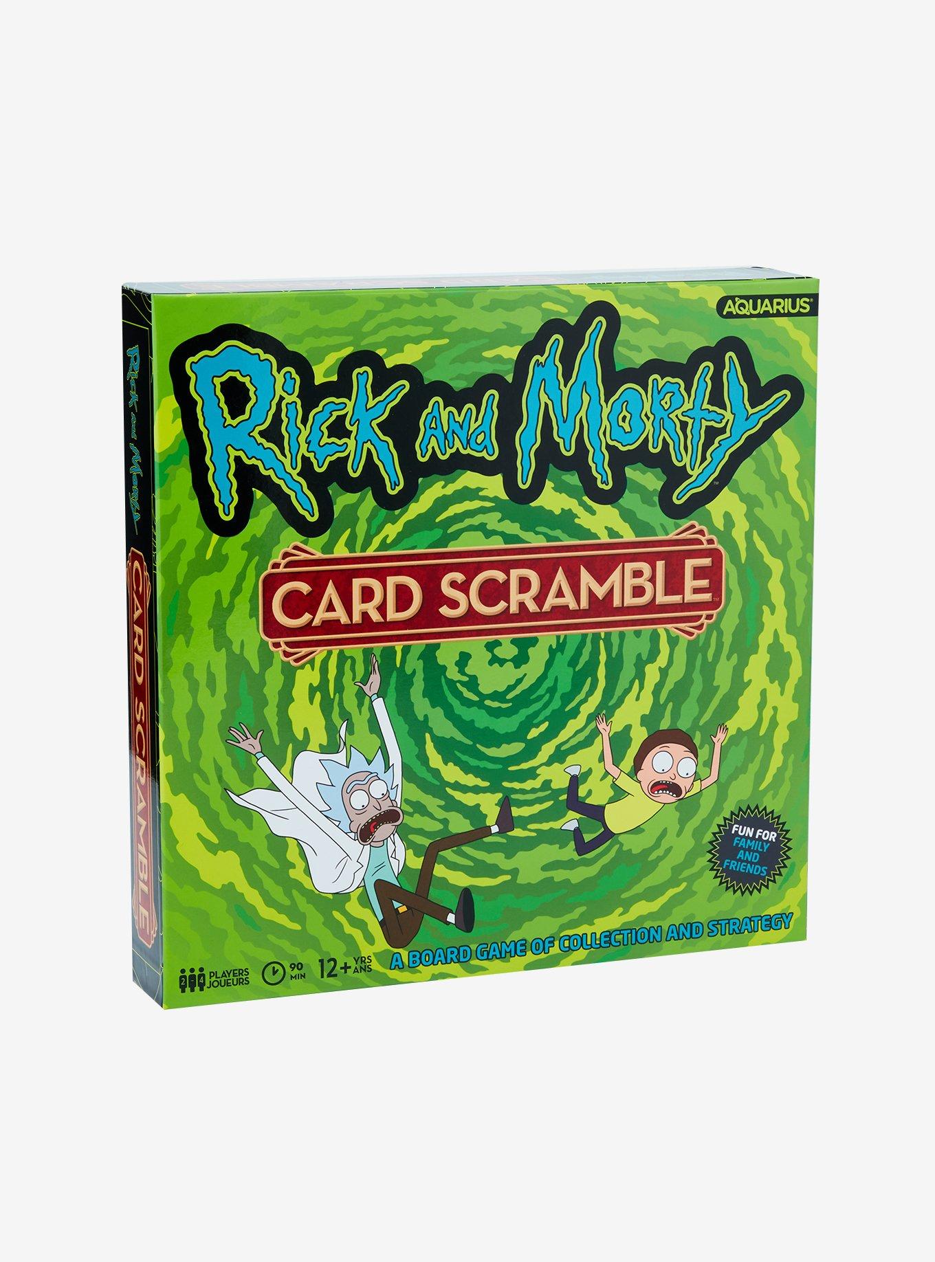 Rick And Morty Card Scramble Game | Hot Topic