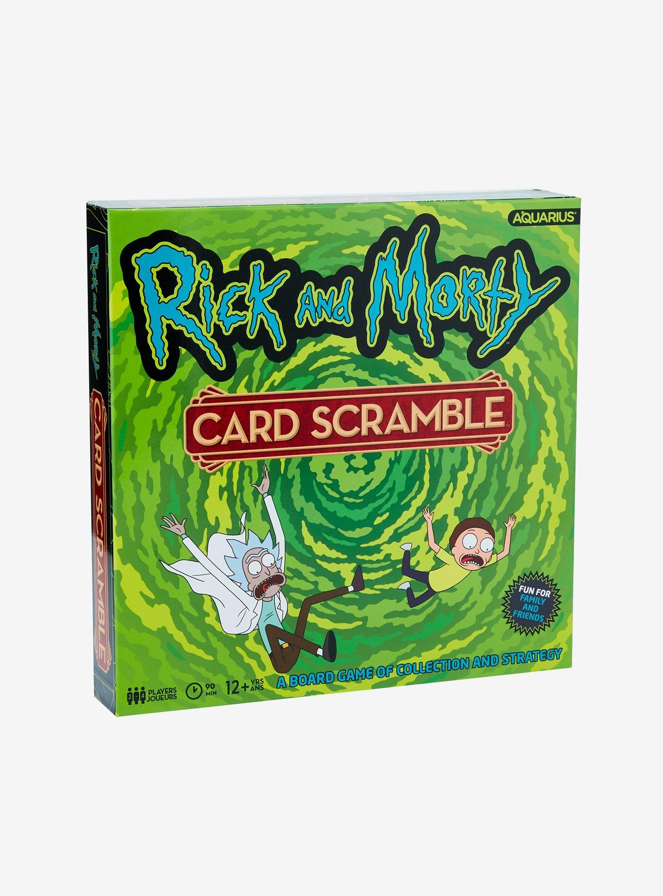 Rick And Morty Card Scramble Game, , hi-res