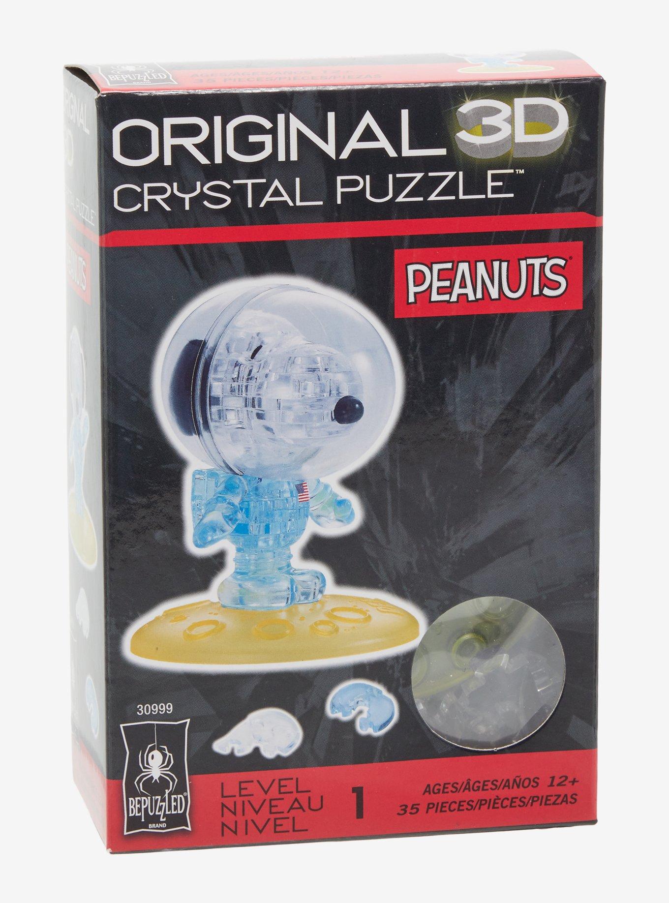 Peanuts Snoopy Astronaut 3D Crystal Puzzle, , hi-res