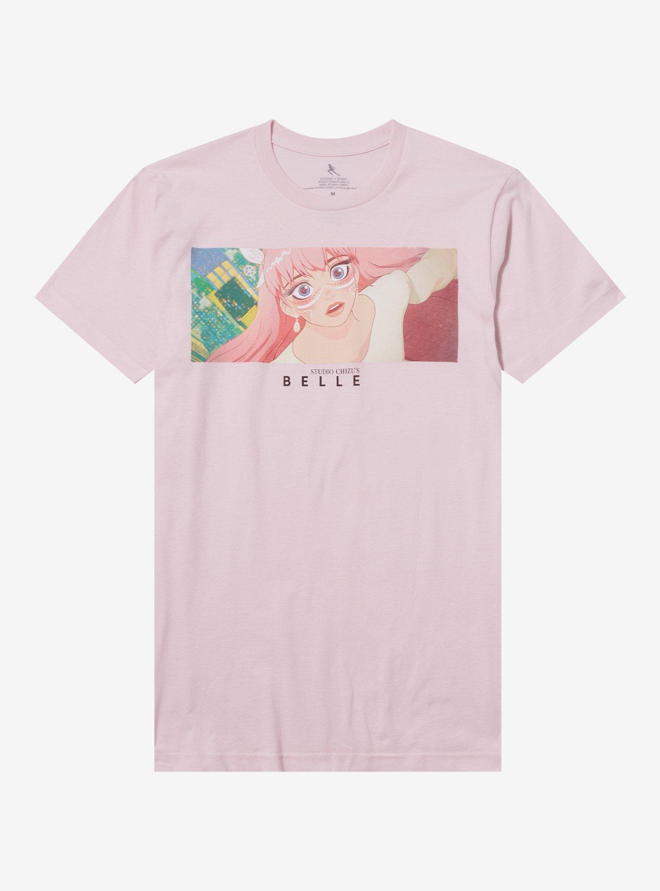 Studio Chizu Belle Portrait Pink T-Shirt, , hi-res