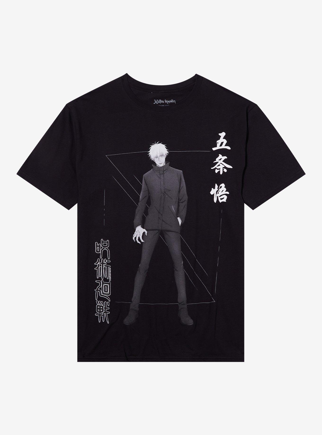 Jujutsu Kaisen Gojo Name Puff Print T-Shirt, , hi-res