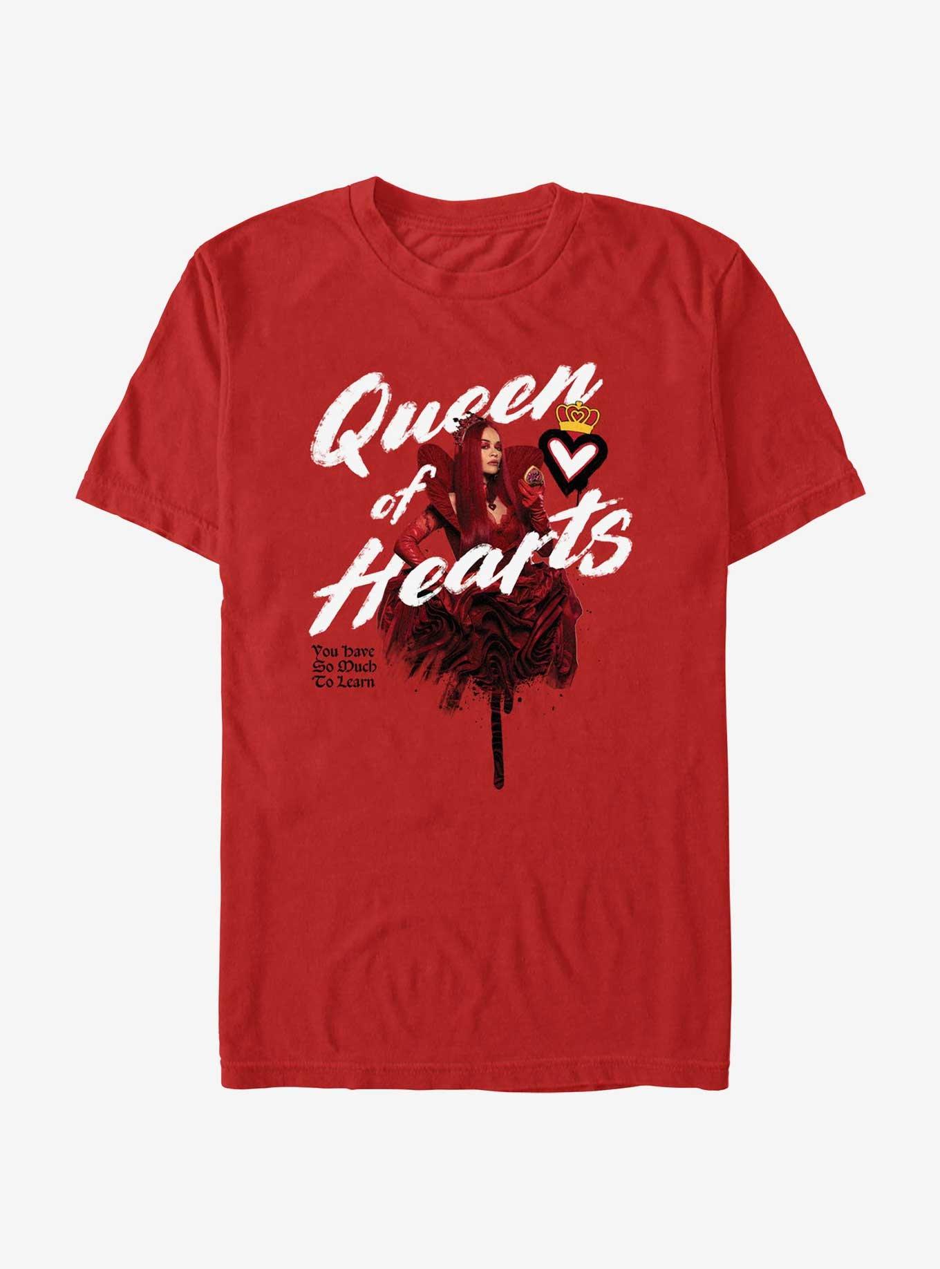 Disney Descendants Queen Of Hearts Red T-Shirt, RED, hi-res