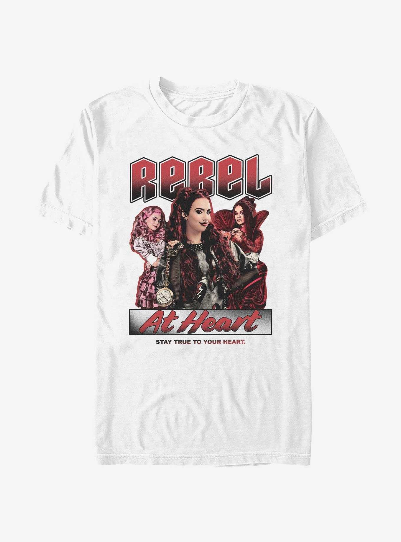 Disney Descendants Rebel At Heart T-Shirt, , hi-res