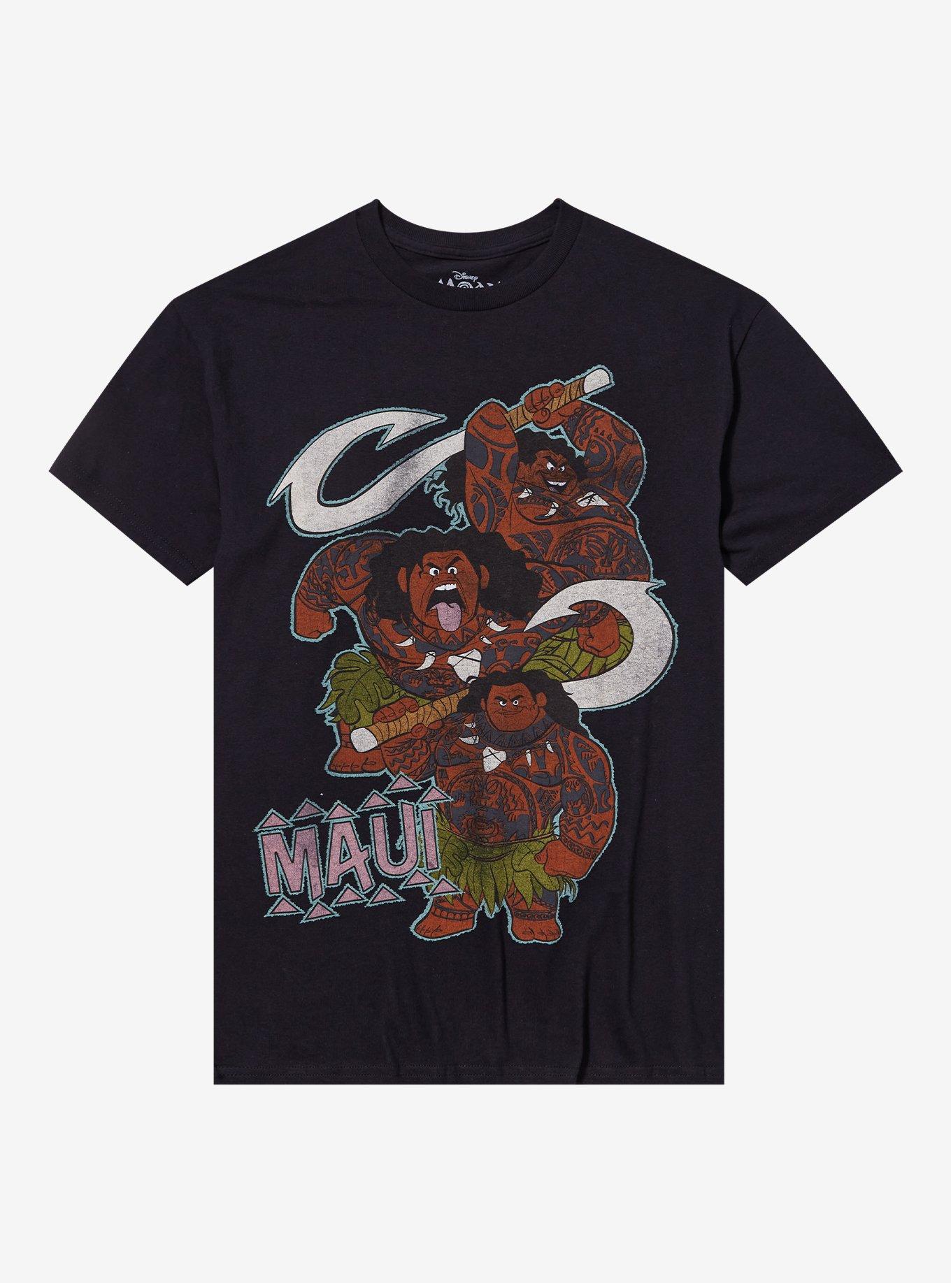 Disney Moana Maui Collage T-Shirt, , hi-res