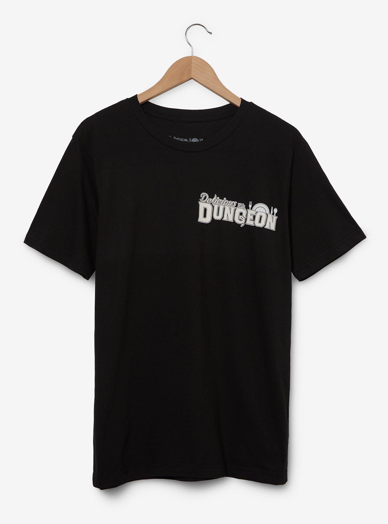 Delicious in Dungeon Character Portraits T-Shirt, NAVY, hi-res