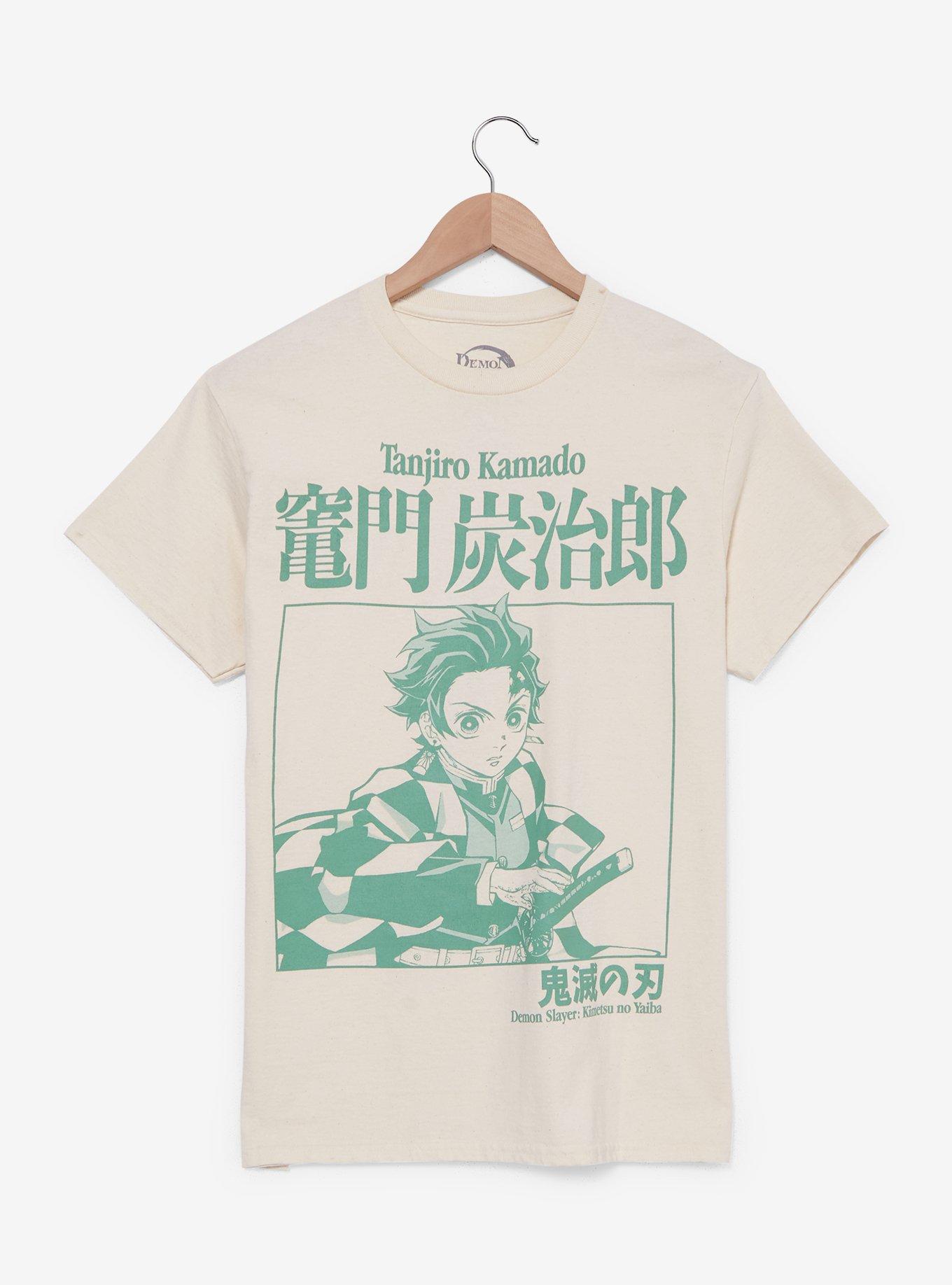 Demon Slayer: Kimetsu no Yaiba Tanjiro Kamado Halftone T-Shirt, , hi-res