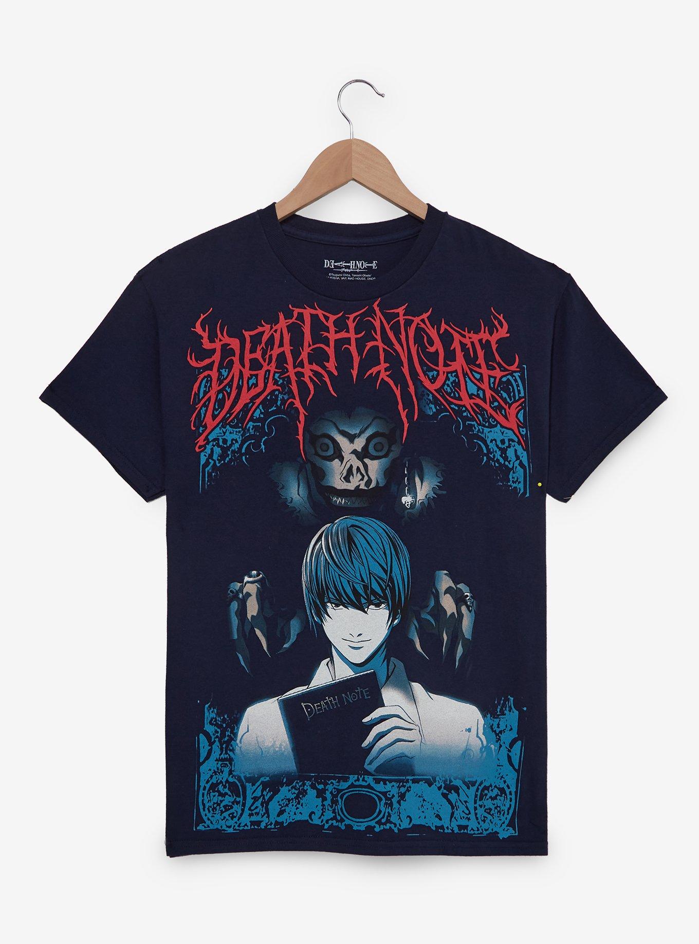 Death Note Light & Ryuk Portrait T-Shirt - BoxLunch Exclusive, , hi-res