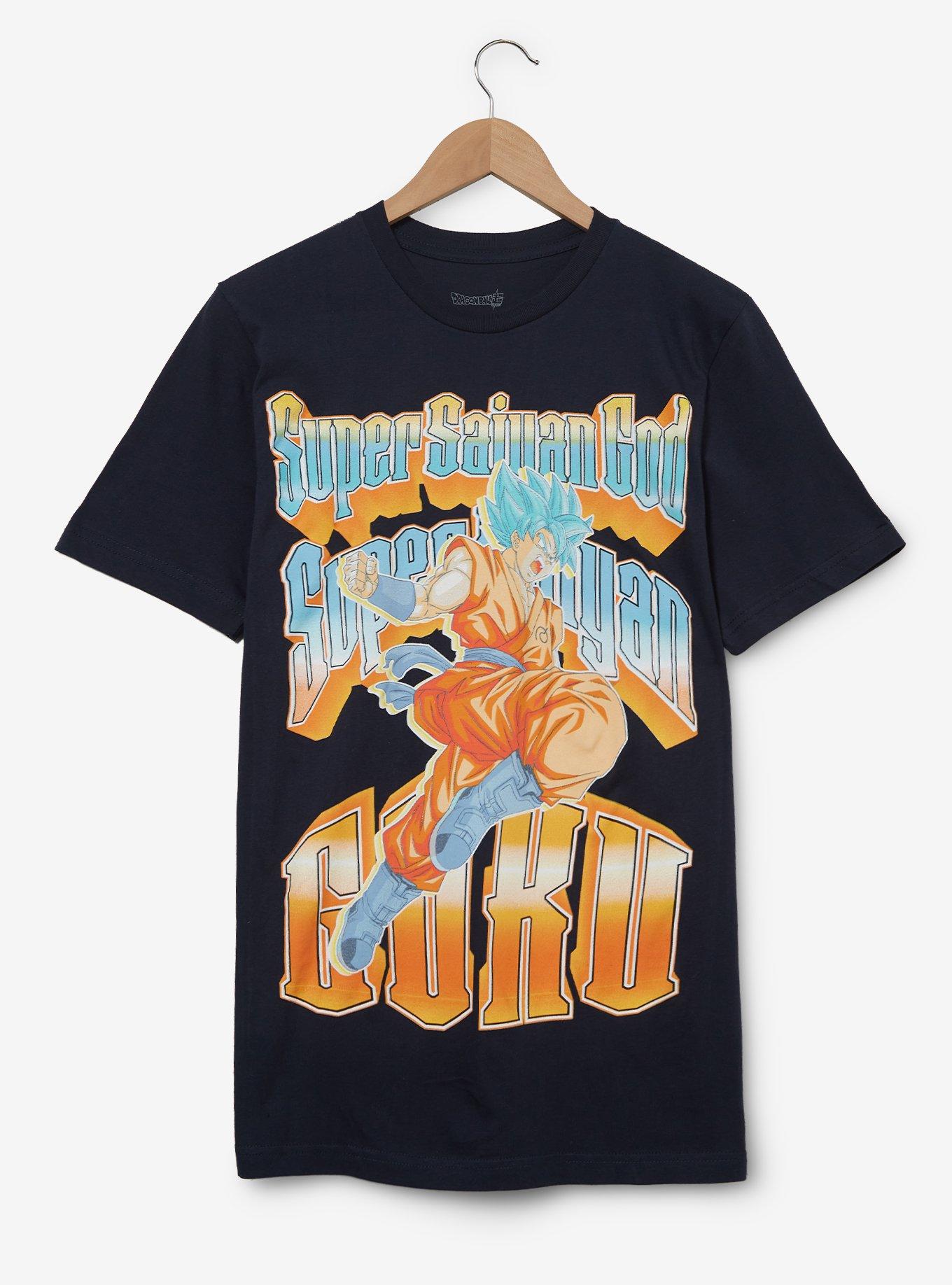 Dragon Ball Z Goku Super Saiyan T-Shirt — BoxLunch Exclusive, , hi-res