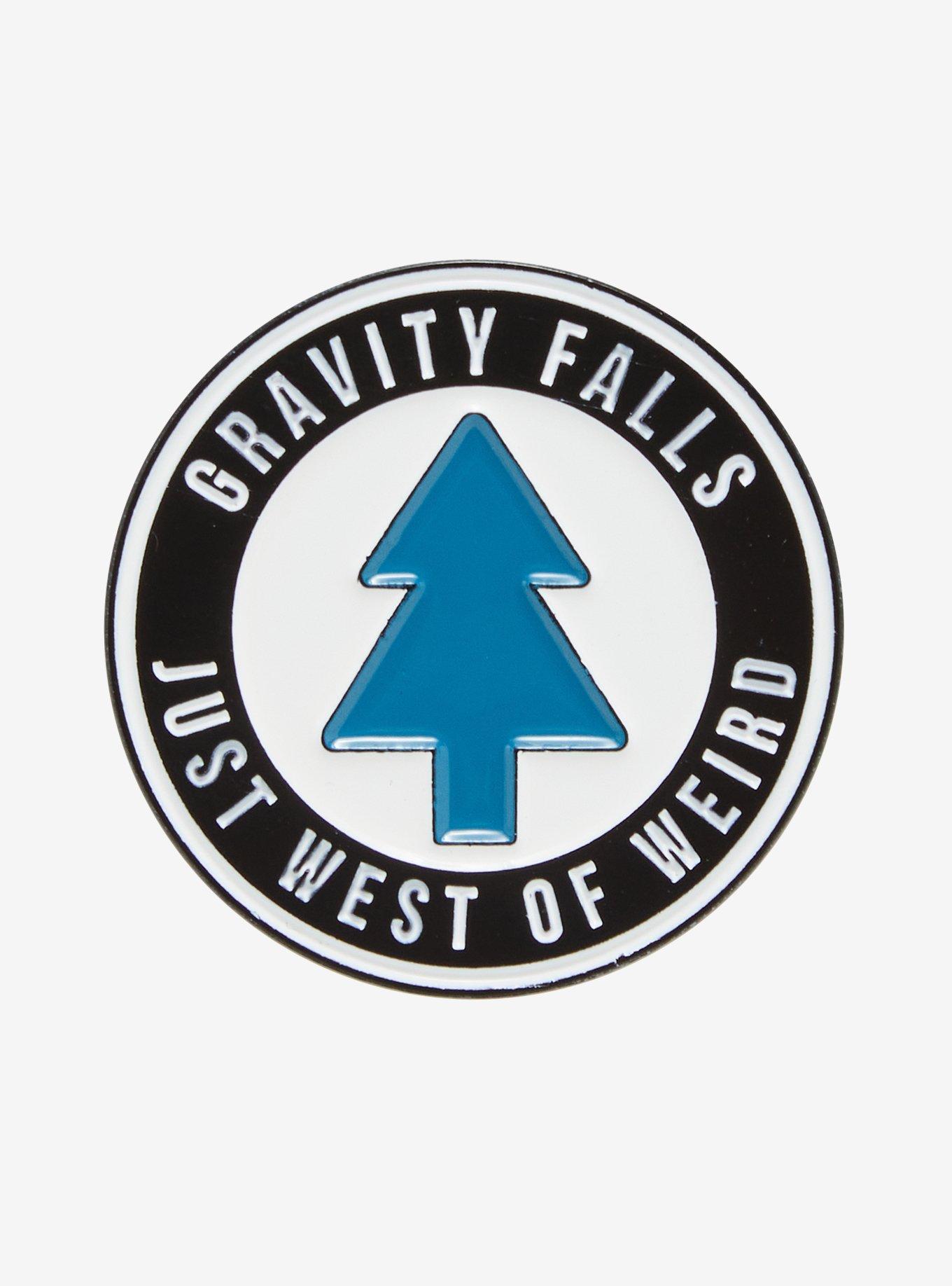 Disney Gravity Falls Tree West Of Weird Enamel Pin, , hi-res