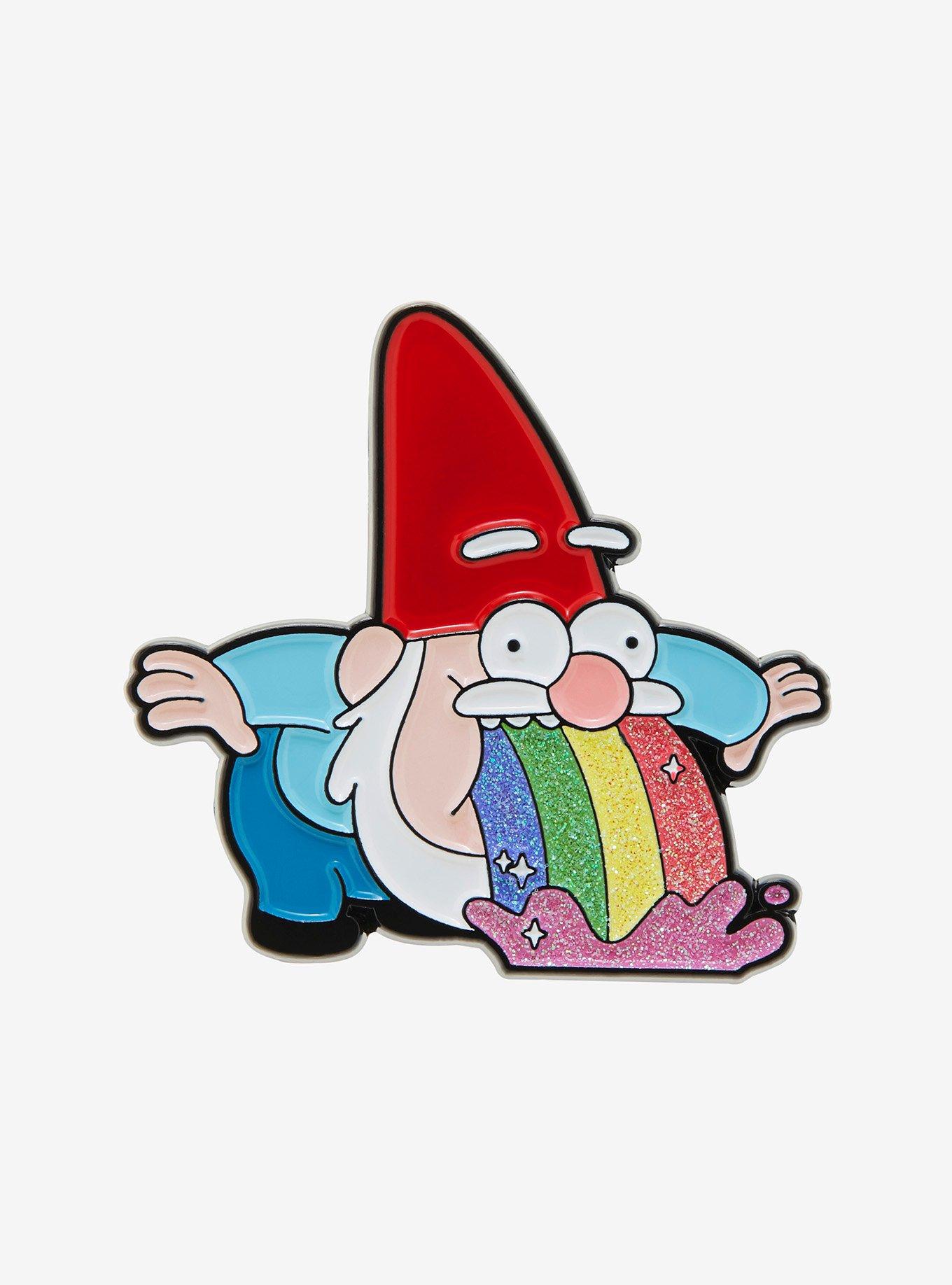 Disney Gravity Falls Rainbow Gnome Enamel Pin, , hi-res