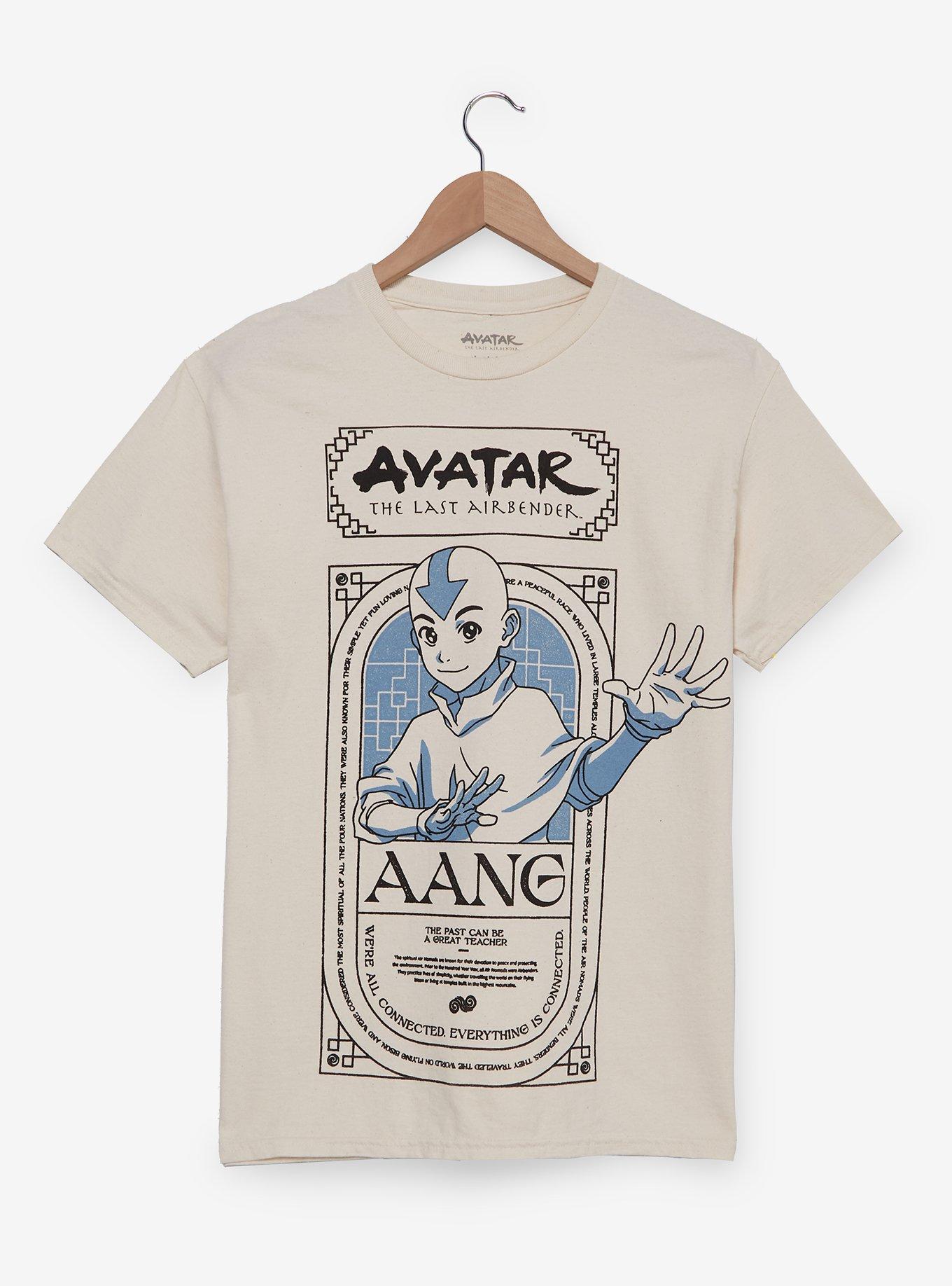 Avatar: The Last Airbender Aang Tonal Portrait T-Shirt - BoxLunch Exclusive, , hi-res