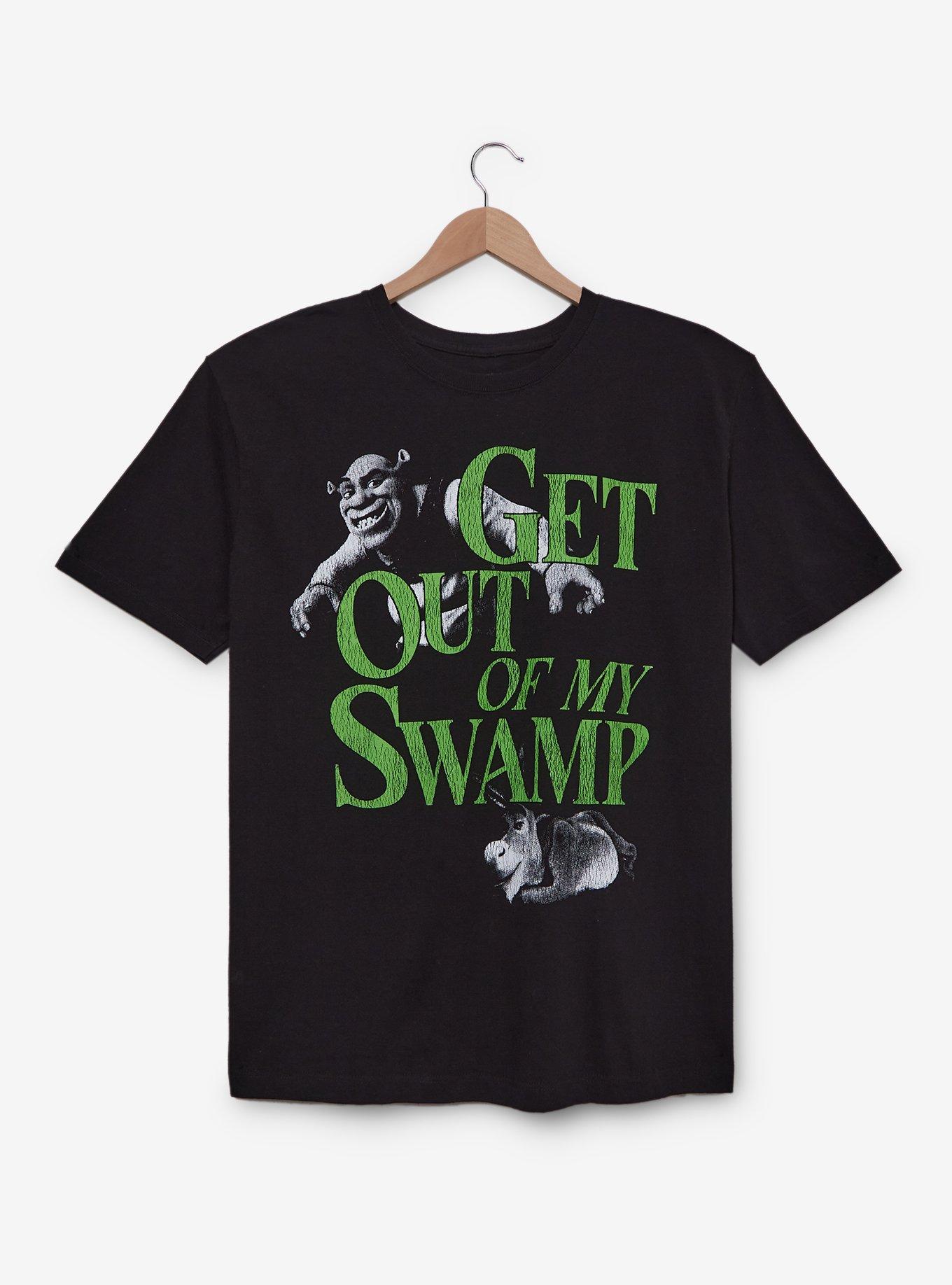 DreamWorks Shrek Get Out of My Swamp T-Shirt - BoxLunch Exclusive, , hi-res