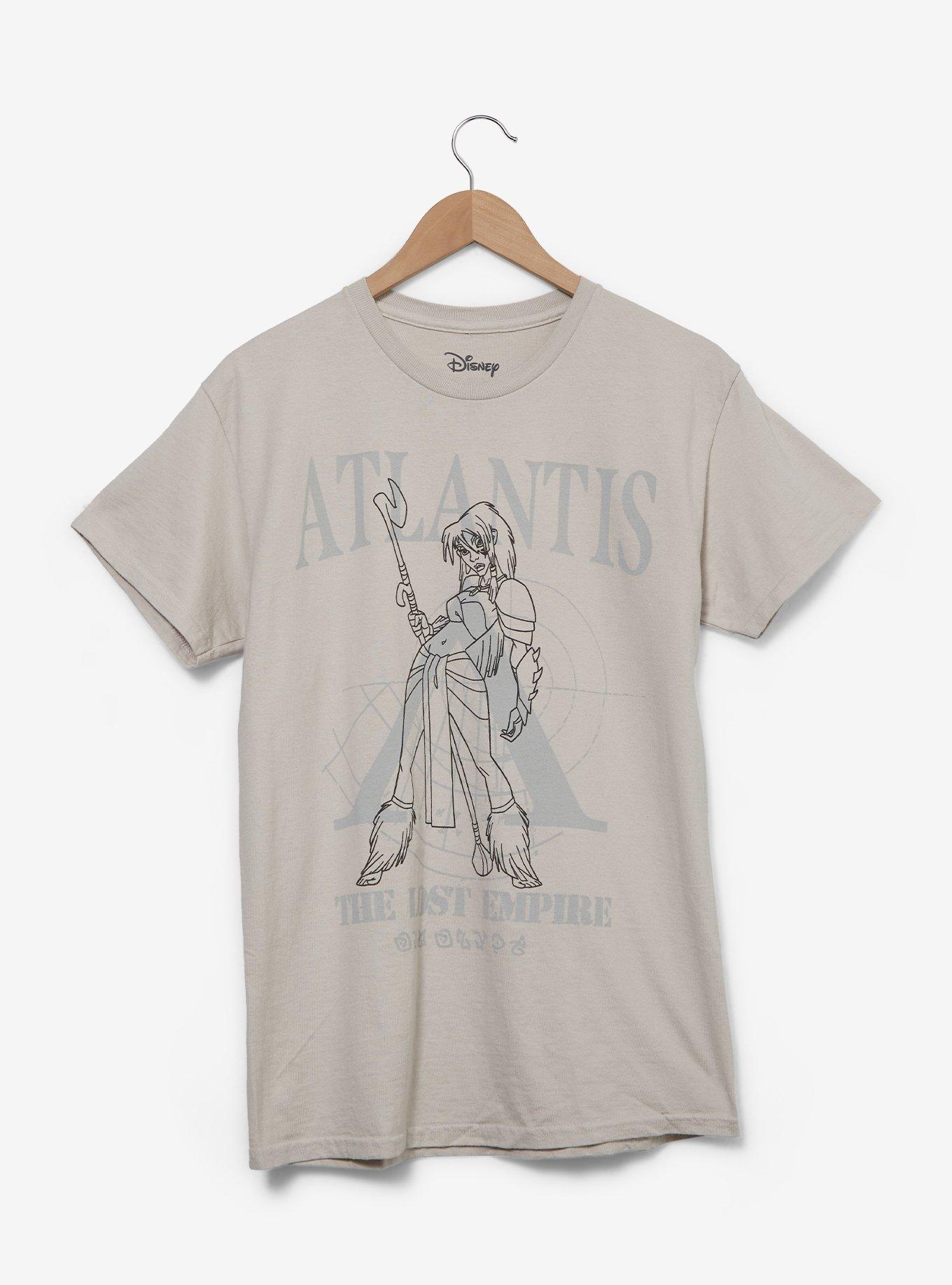 Disney Atlantis: The Lost Empire Kida Tonal Portrait T-Shirt, LIGHT GRAY, hi-res