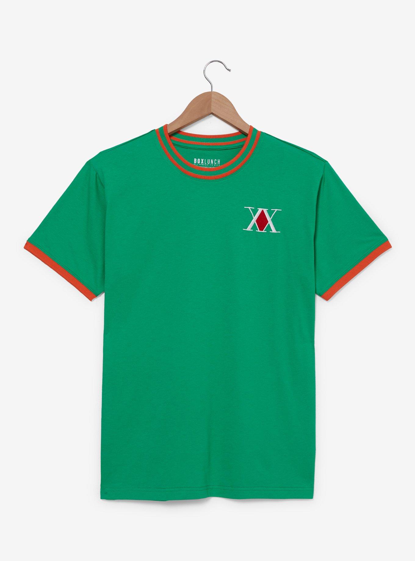 Hunter x Hunter Embroidered Ringer T-Shirt — BoxLunch Exclusive, , hi-res