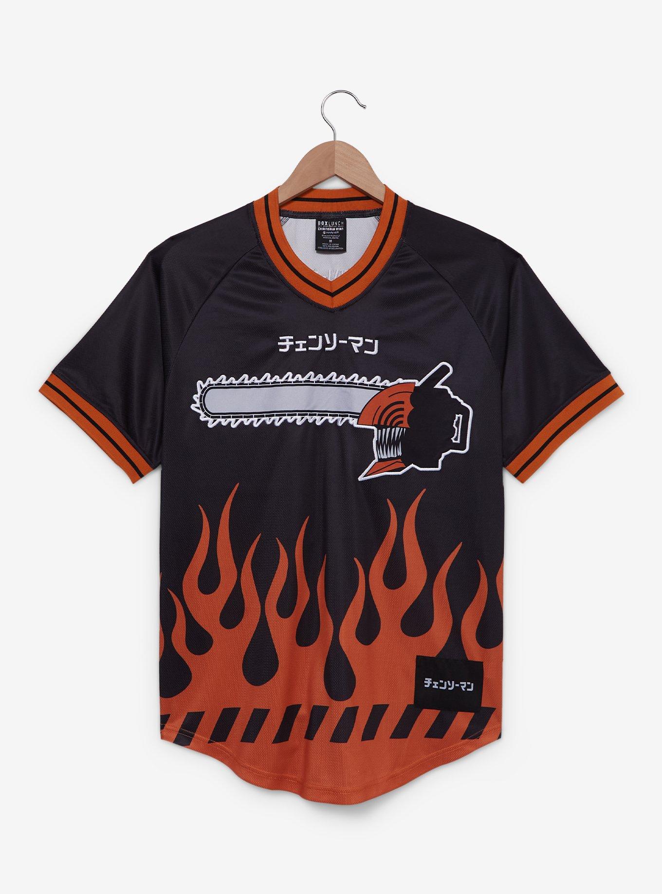 Chainsaw Man Flaming Jersey — BoxLunch Exclusive | BoxLunch