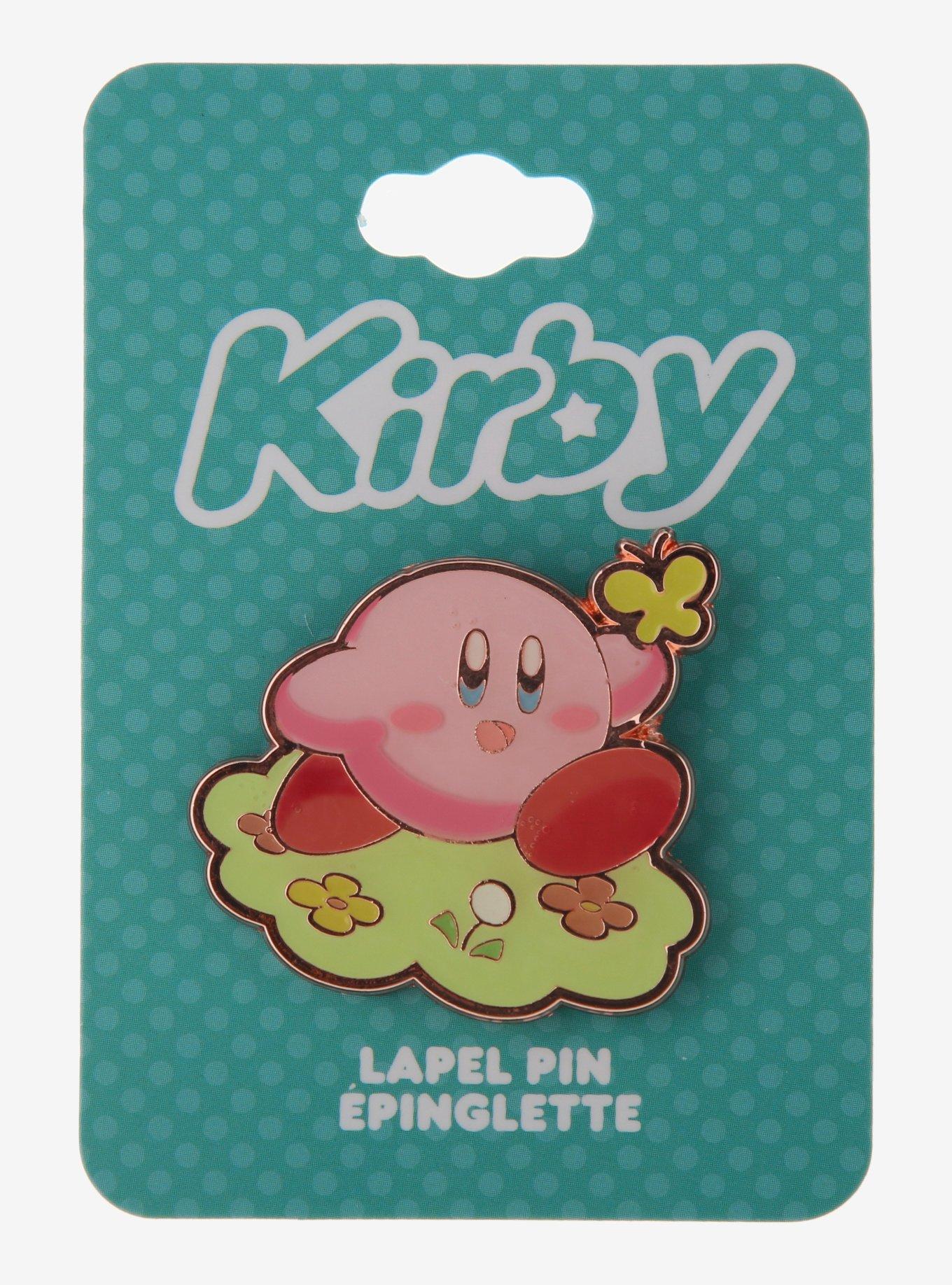 Kirby Butterfly Enamel Pin, , hi-res