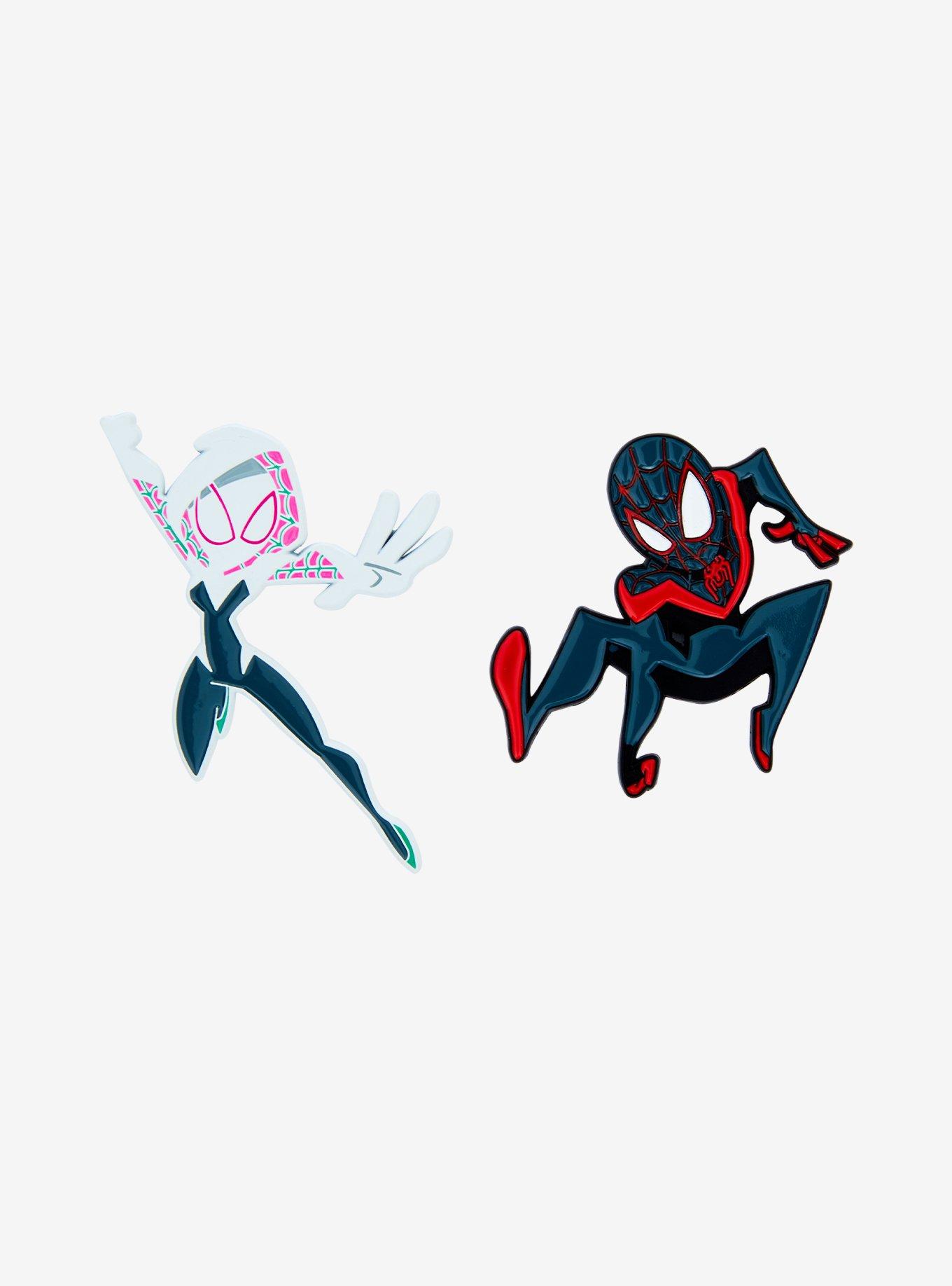 Marvel Spider-Man Spider Gwen Enamel Pin Set, , hi-res