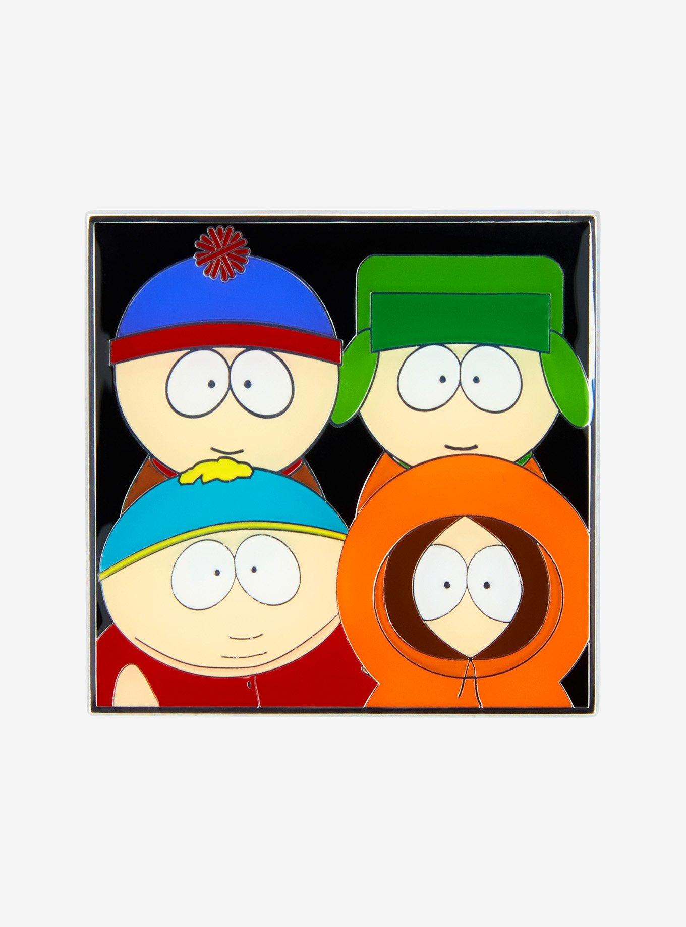 South Park Group Square Enamel Pin, , hi-res