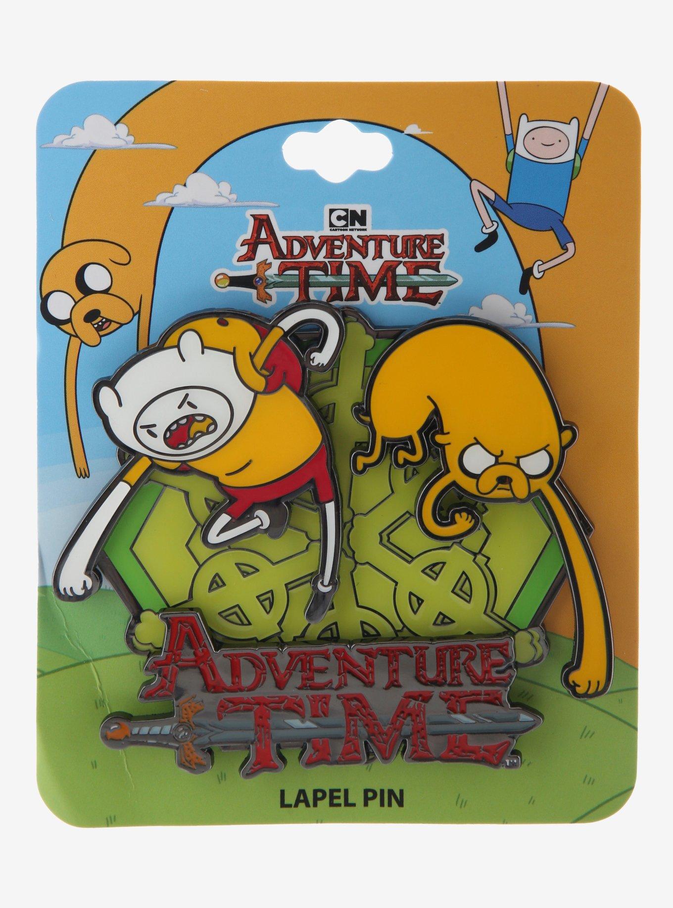 Adventure Time Jake & Finn Come At Me Enamel Pin Set, , hi-res