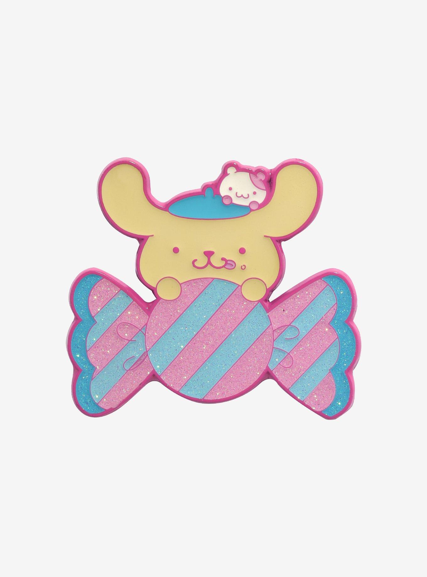 Pompompurin Striped Candy Enamel Pin, , hi-res