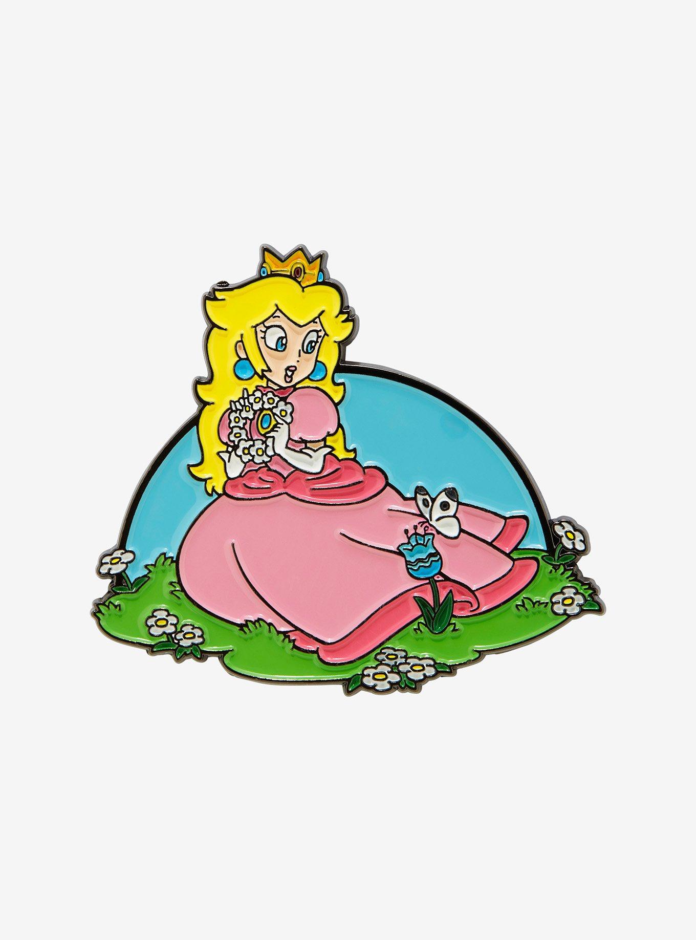 Mario Kart Princess Peach Enamel Pin, , hi-res