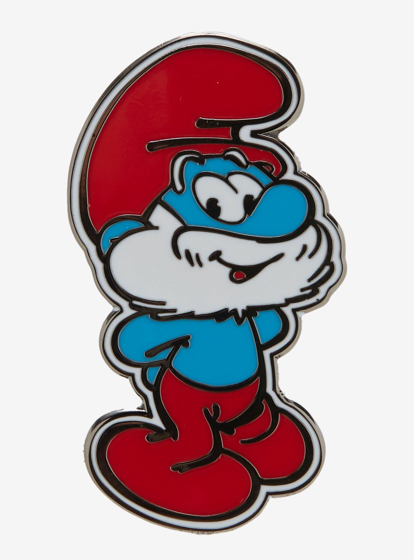 The Smurfs Papa Smurf Enamel Pin, , hi-res