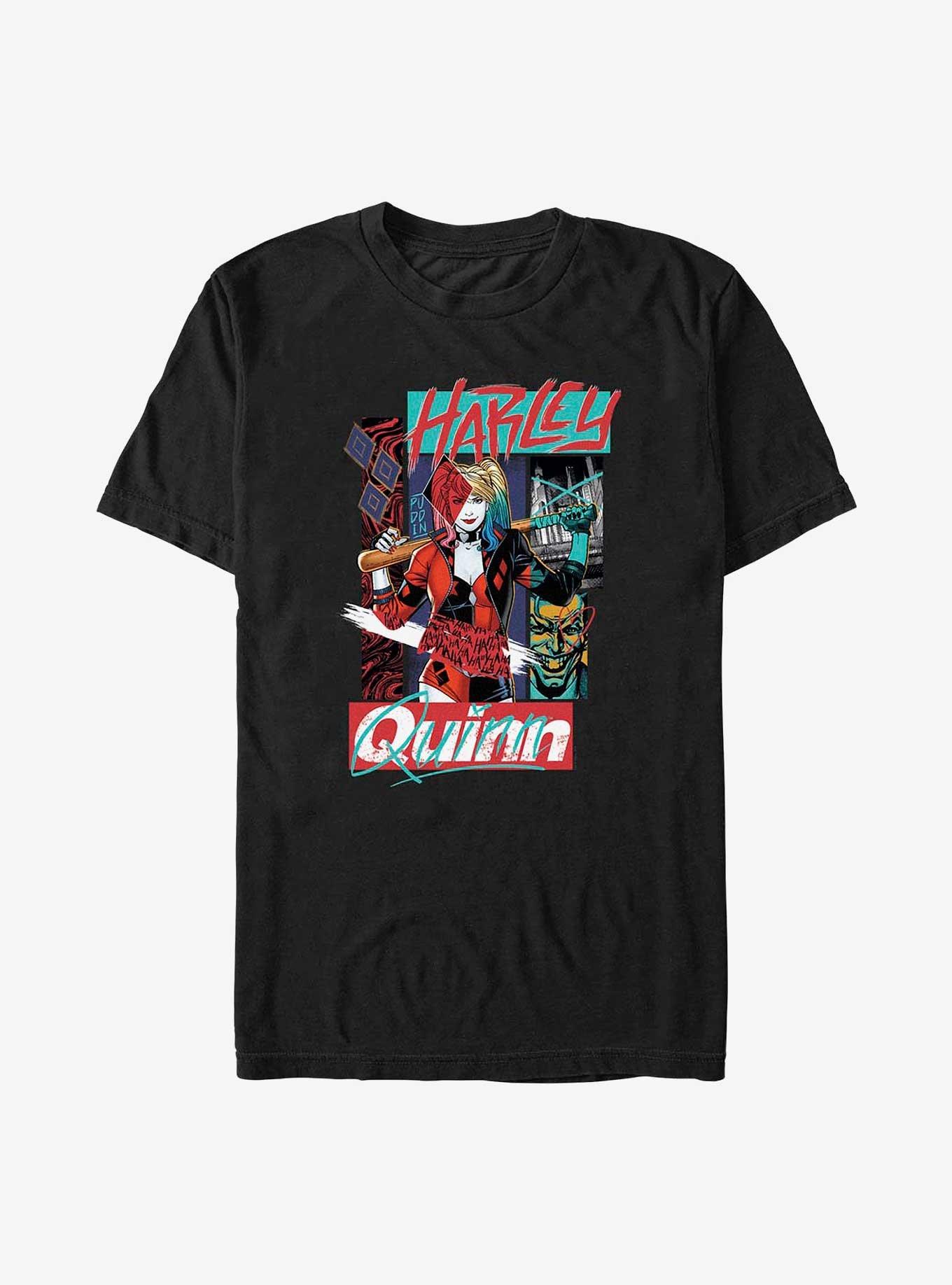 DC Comics Batman Ha Ha Couple Joker & Harley Quinn Big & Tall T-Shirt