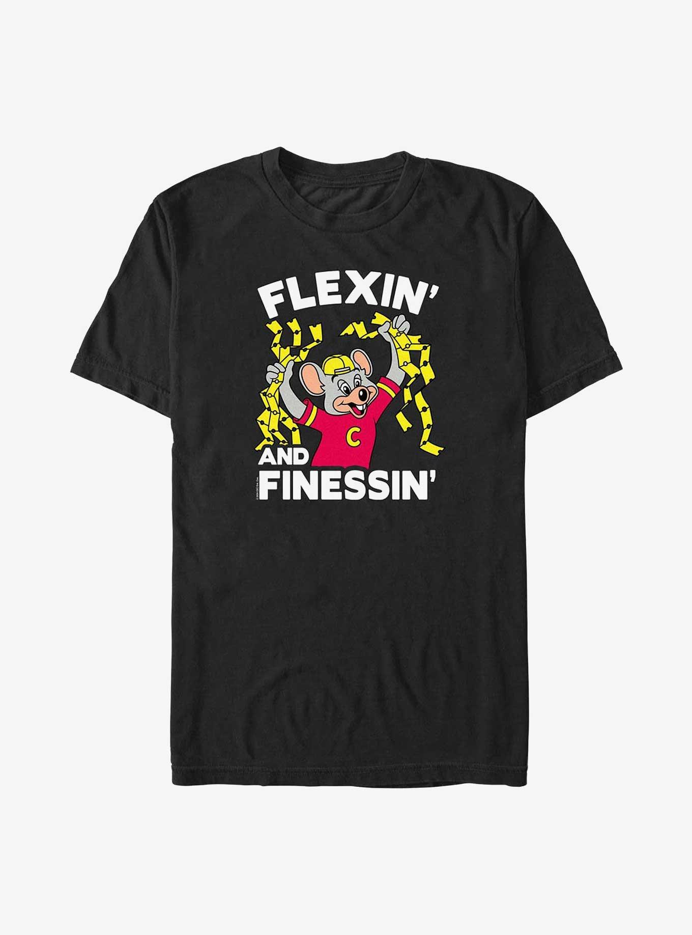 Chuck E. Cheese Flexin' And Finessin' Big & Tall T-Shirt