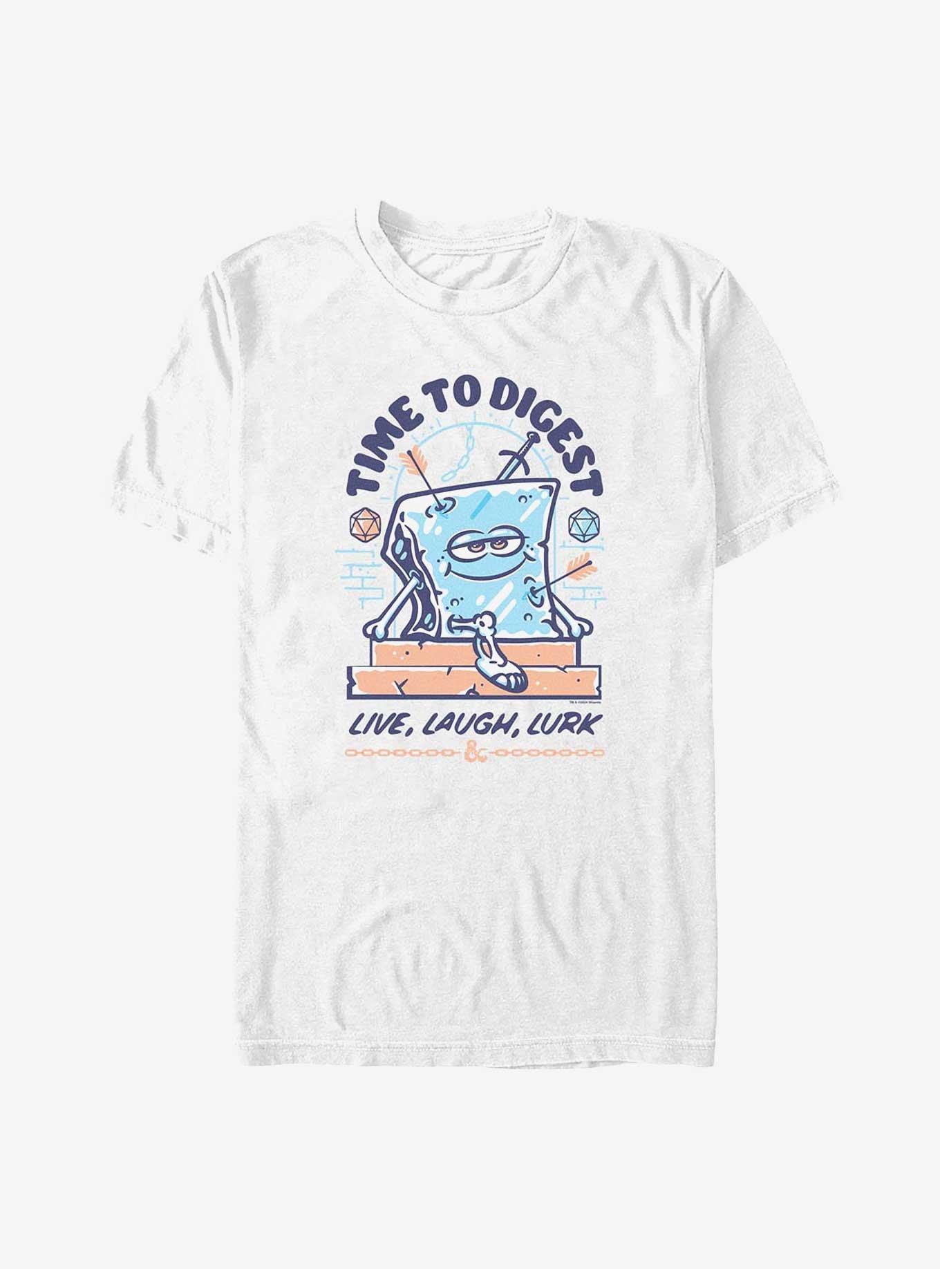 Dungeons & Dragons Time To Digest Gelatinous Cube Big & Tall T-Shirt