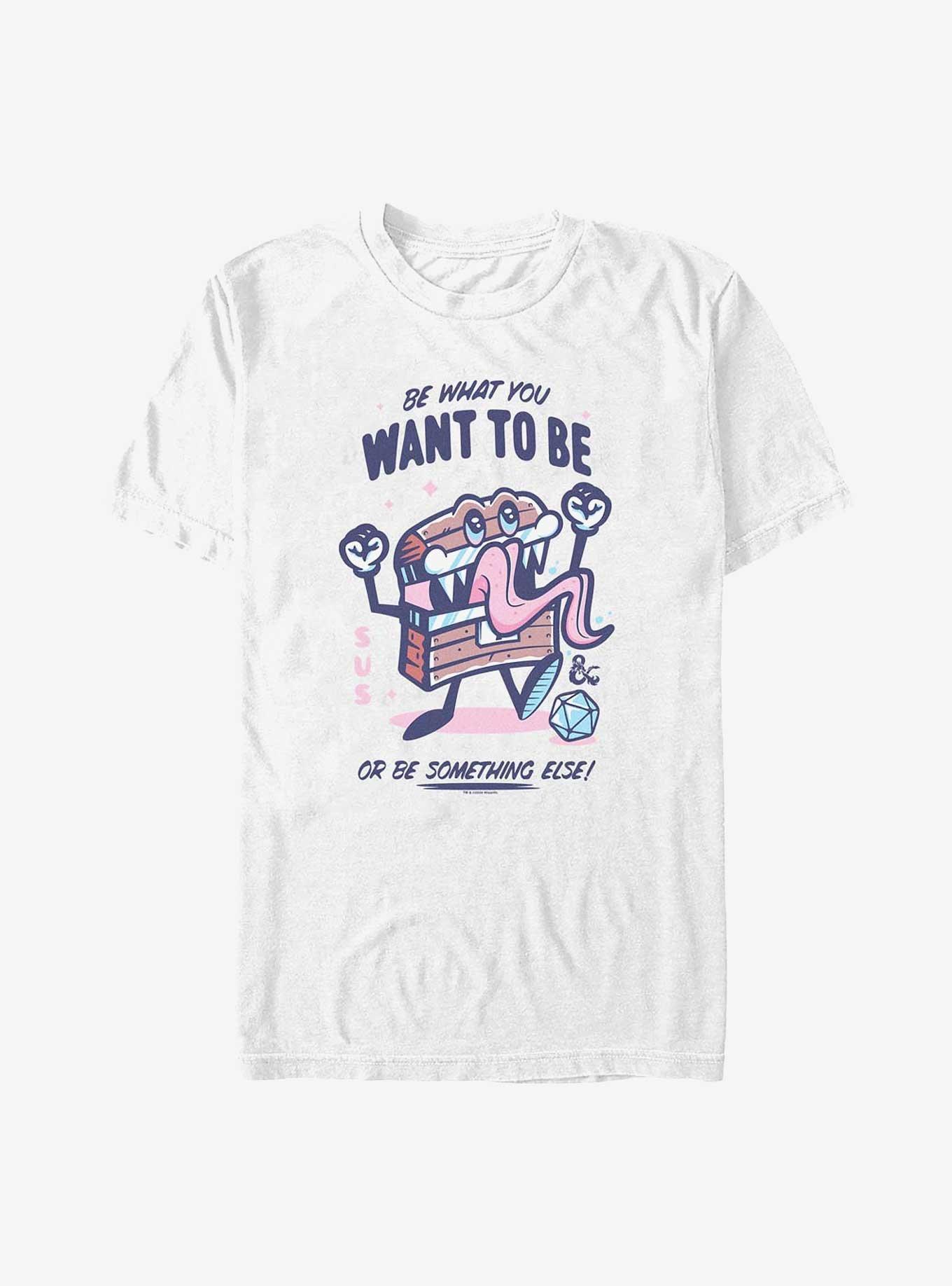 Dungeons & Dragons Be What You Want To Be Mimic Big & Tall T-Shirt