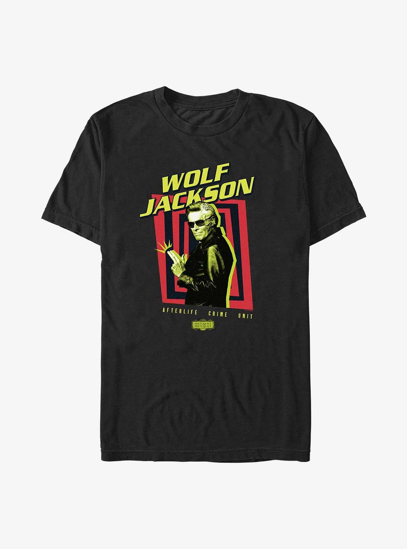 Beetlejuice Beetlejuice Wolf Jackson Big & Tall T-Shirt