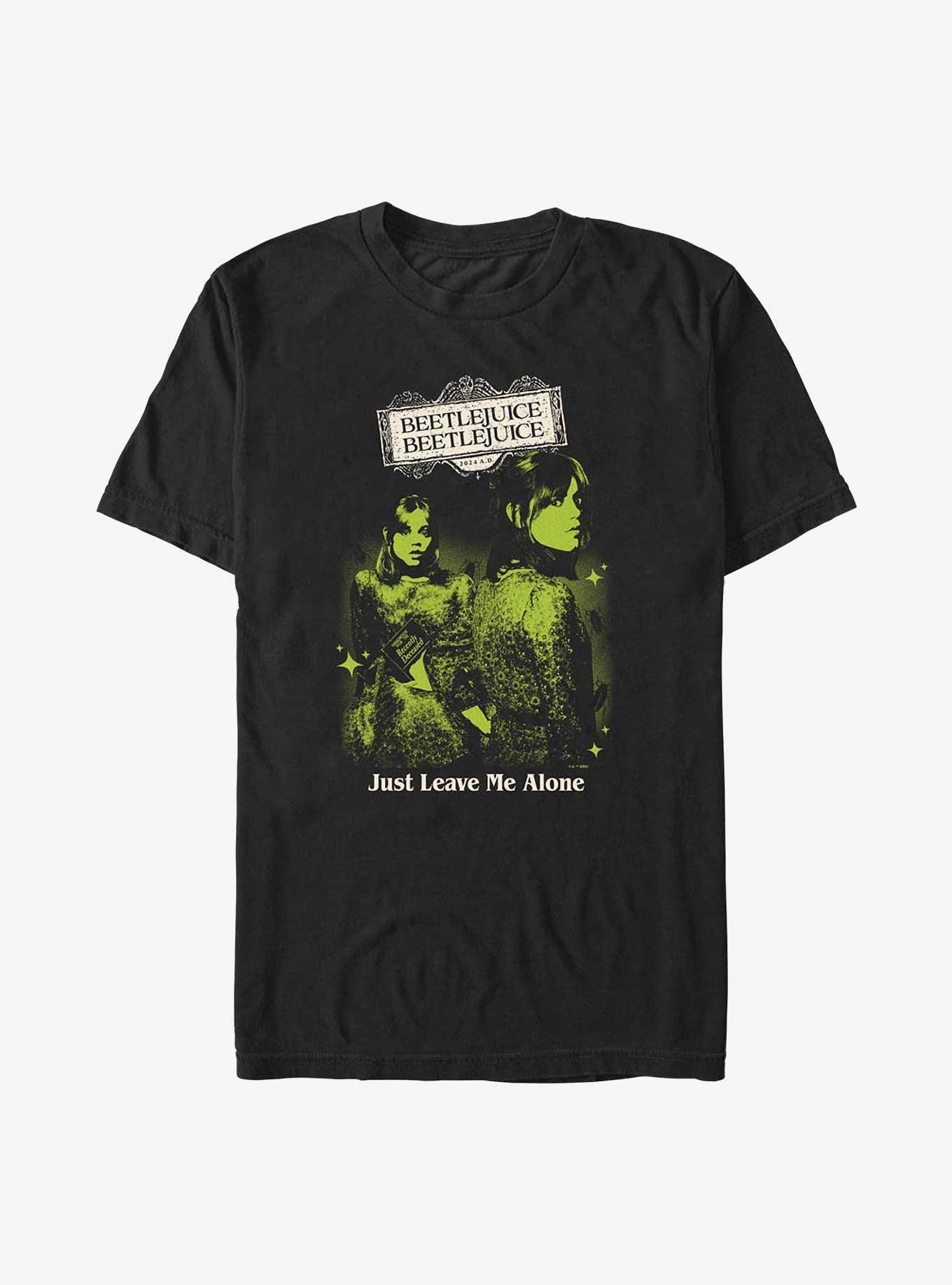Beetlejuice Beetlejuice Astrid Deetz Leave Me Alone Big & Tall T-Shirt