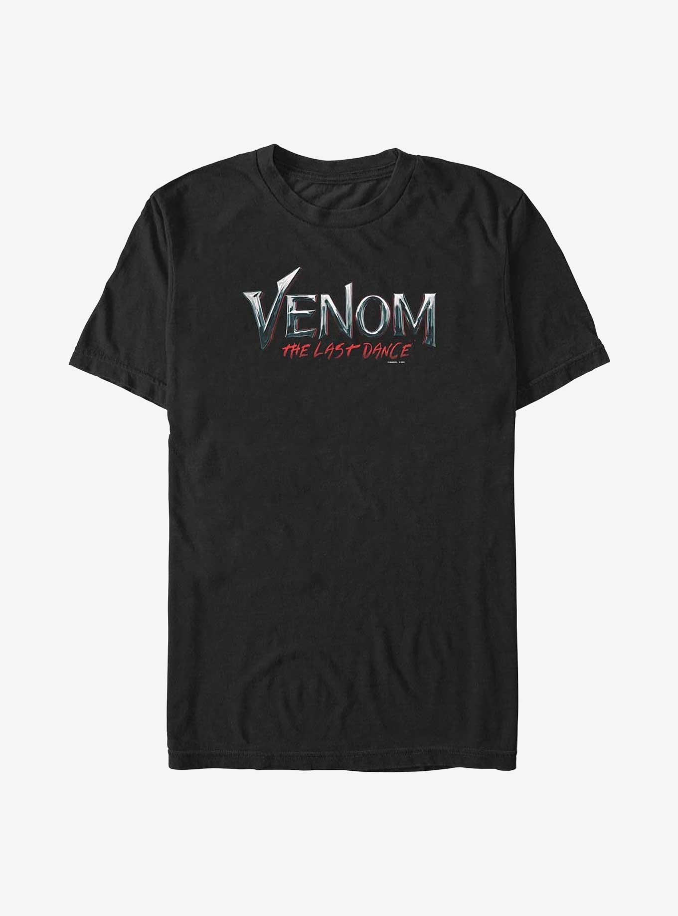 Marvel Venom The Last Dance Logo Big & Tall T-Shirt, BLACK, hi-res