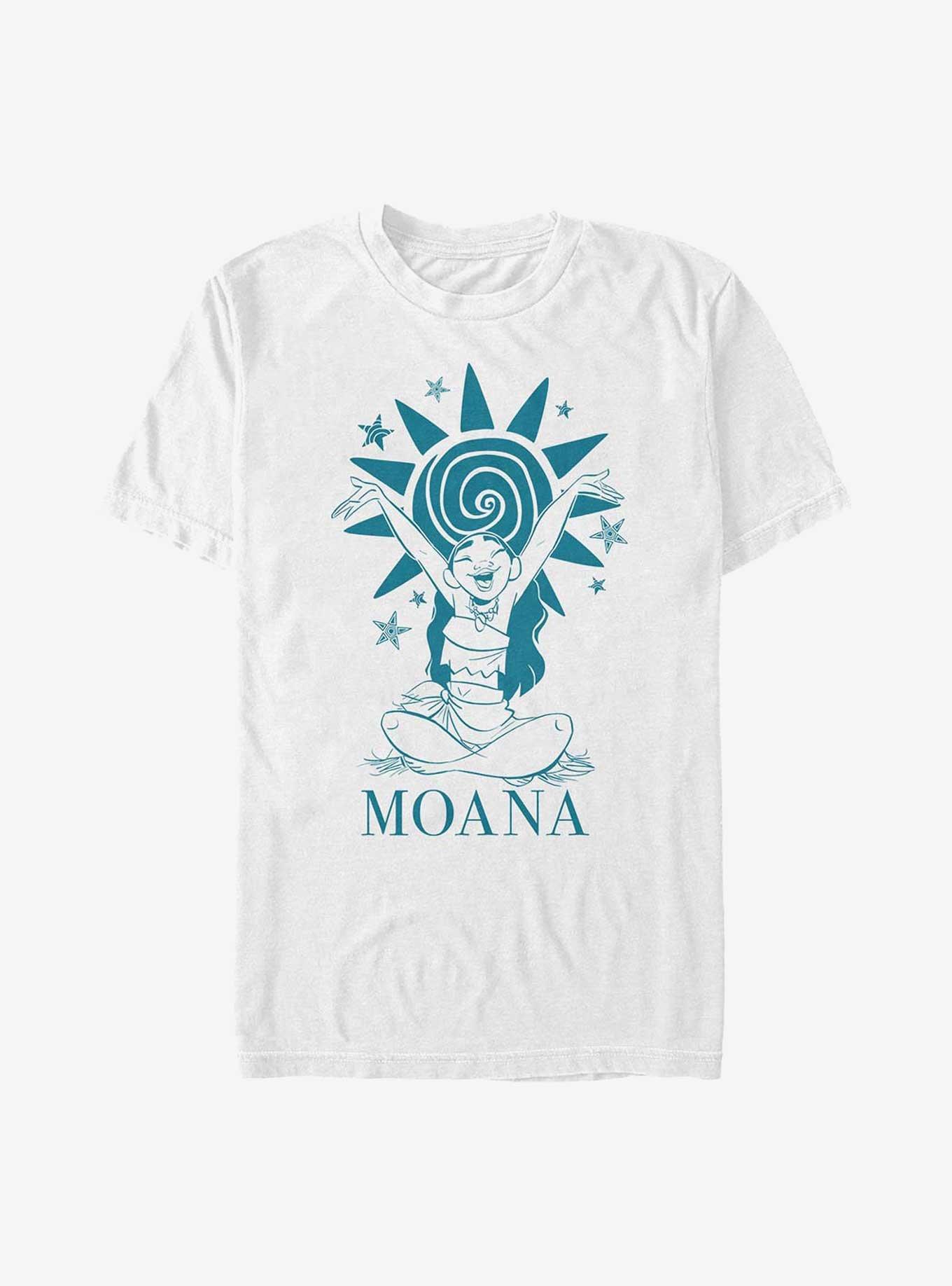 Disney Moana Stars Big & Tall T-Shirt, WHITE, hi-res