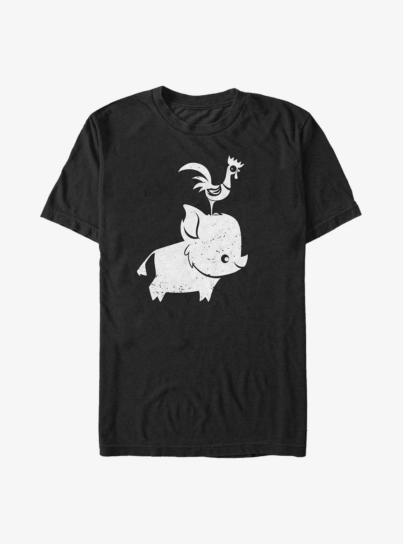 Disney Moana Pua And Hei Hei Big & Tall T-Shirt, , hi-res