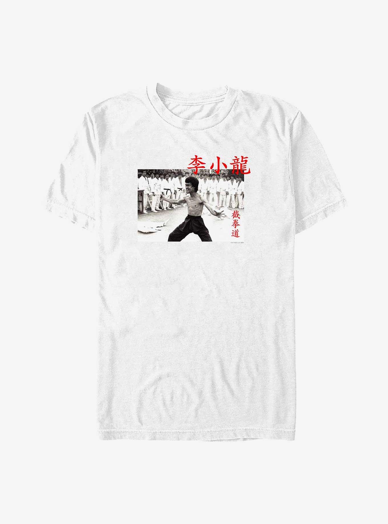 Bruce Lee Surrounded Big & Tall T-Shirt, WHITE, hi-res