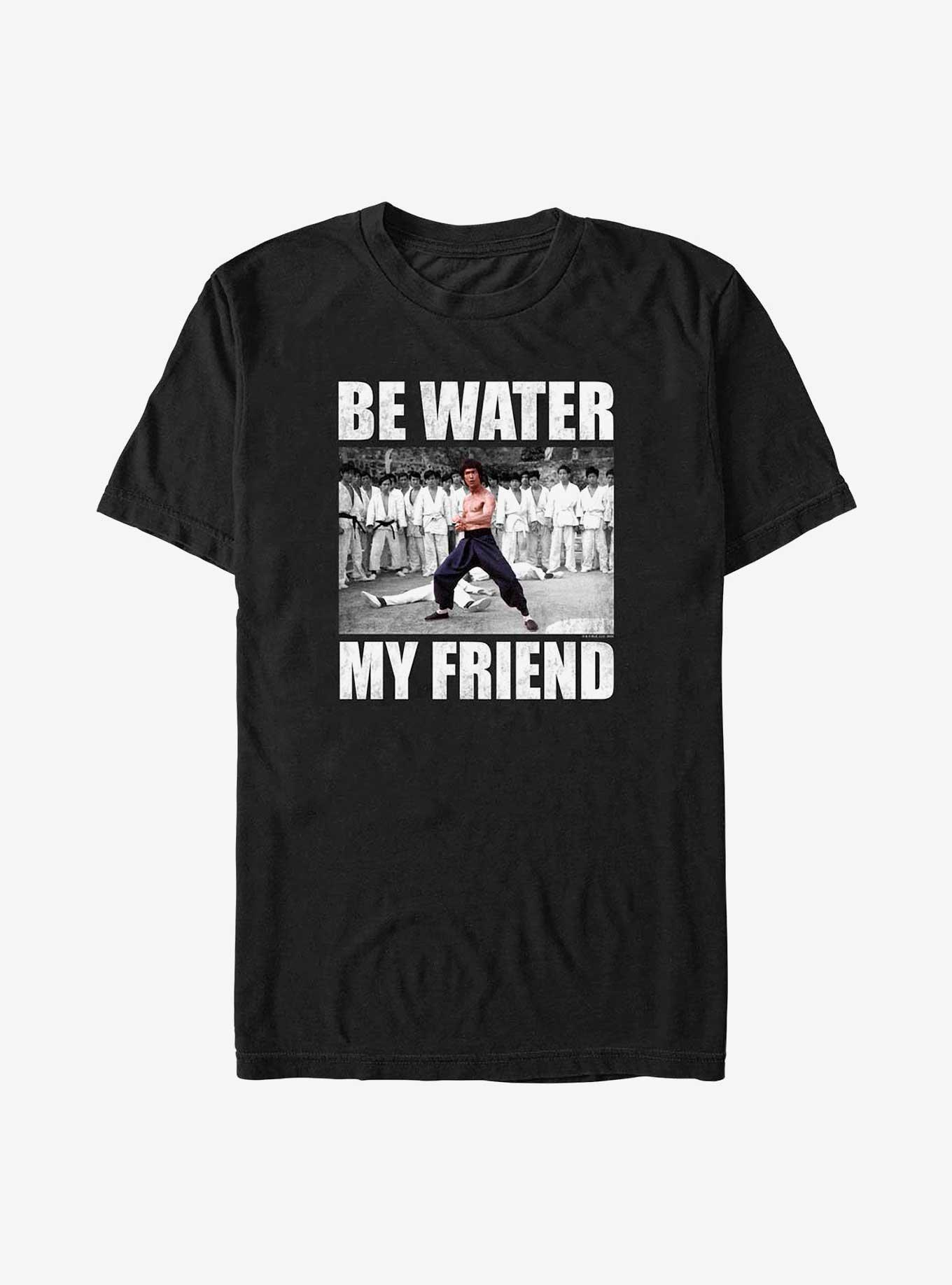 Bruce Lee Be Water Big & Tall T-Shirt, BLACK, hi-res