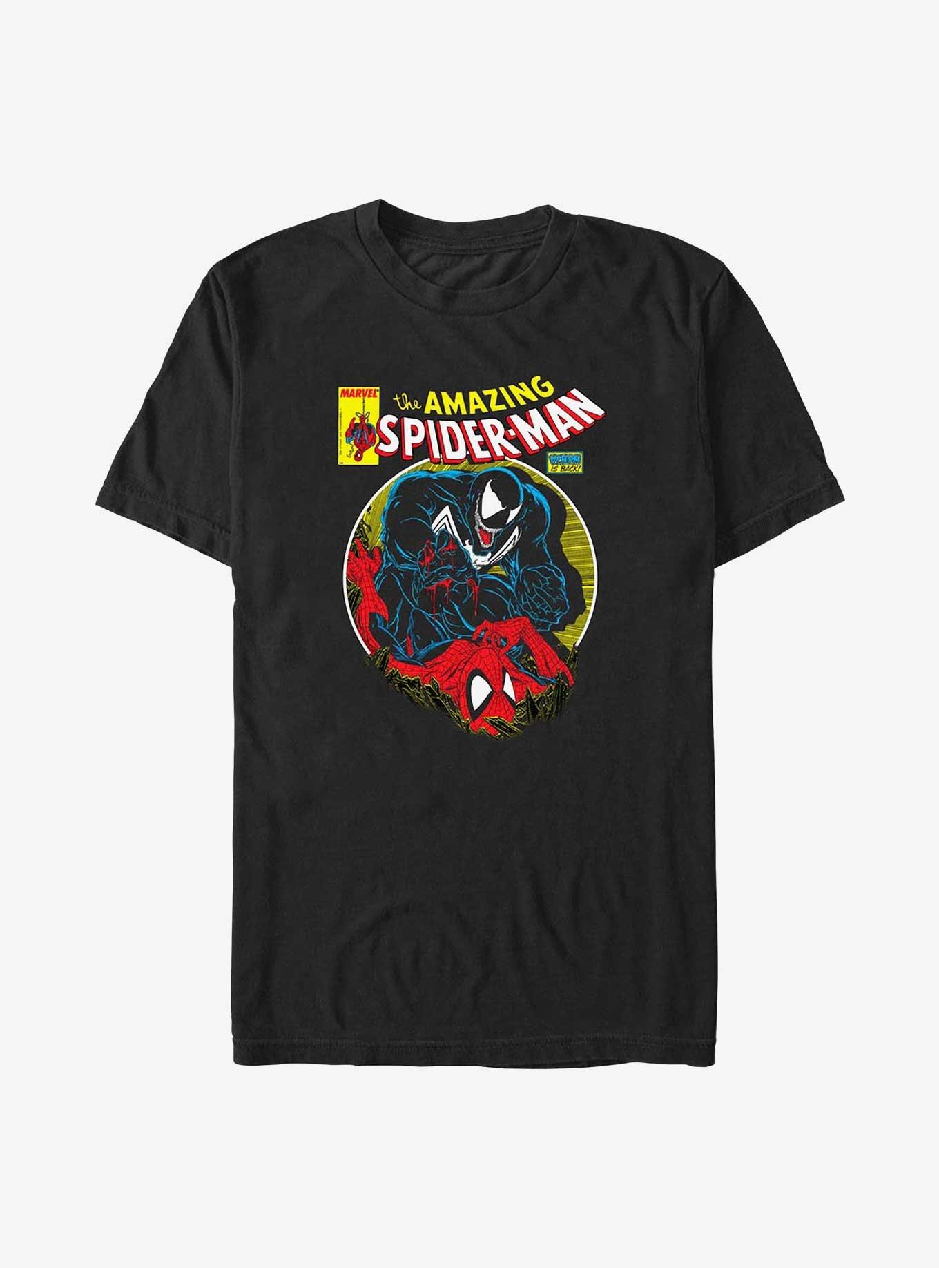 Marvel Spider-Man Venom Wins Big & Tall T-Shirt, BLACK, hi-res