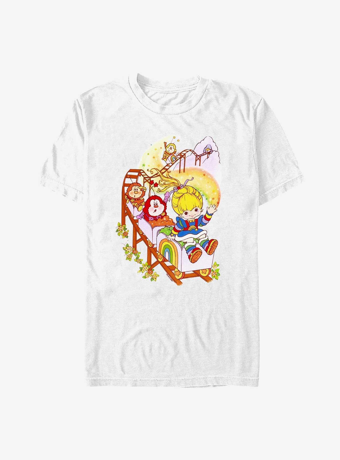 Rainbow Brite Rainbow Coaster Big & Tall T-Shirt, WHITE, hi-res