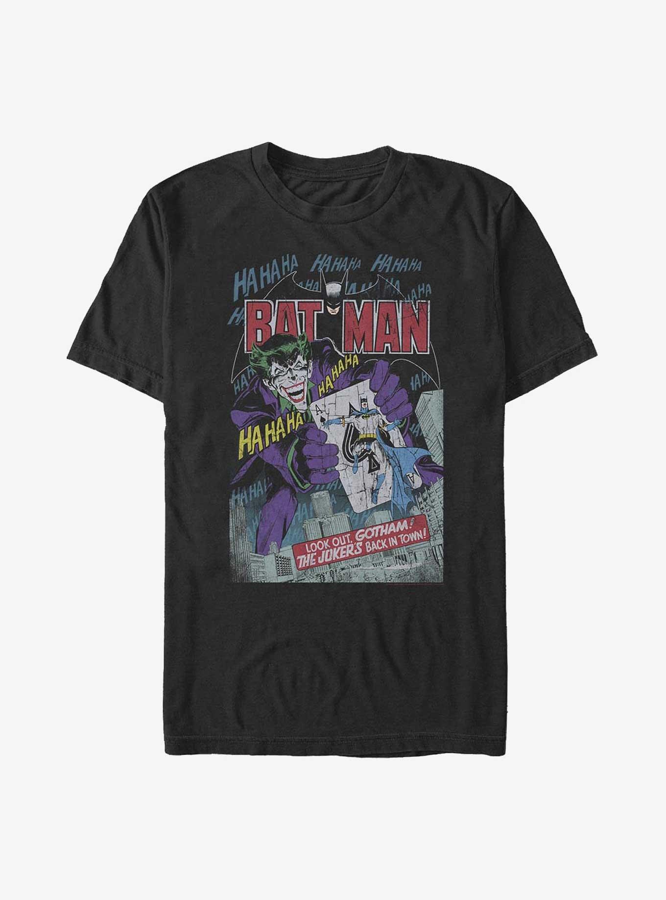 DC Comics Batman Hahaha Joker Big & Tall T-Shirt, , hi-res