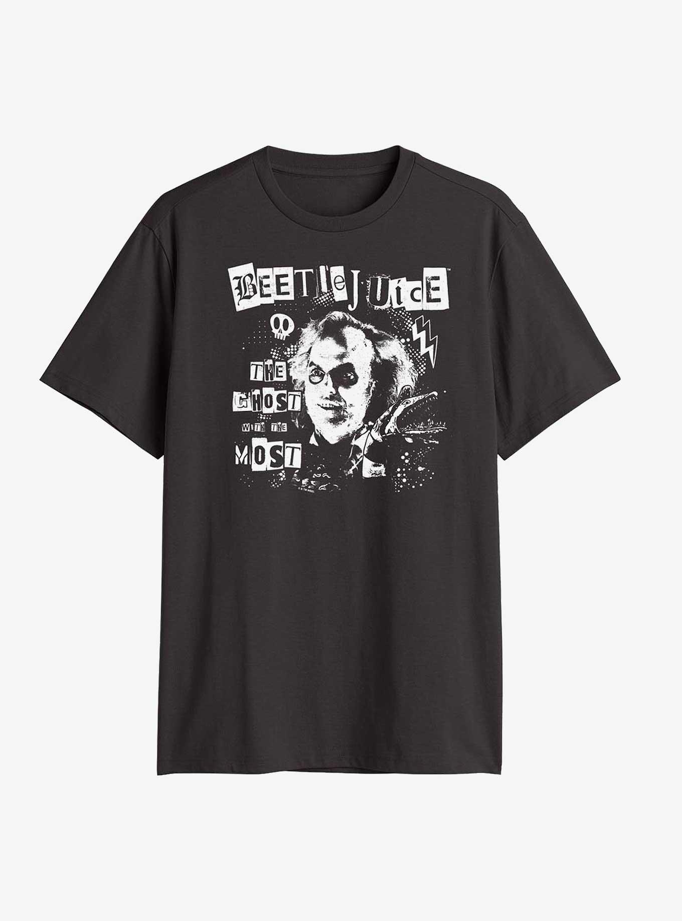 Beetlejuice Punk Big & Tall T-Shirt, BLACK, hi-res